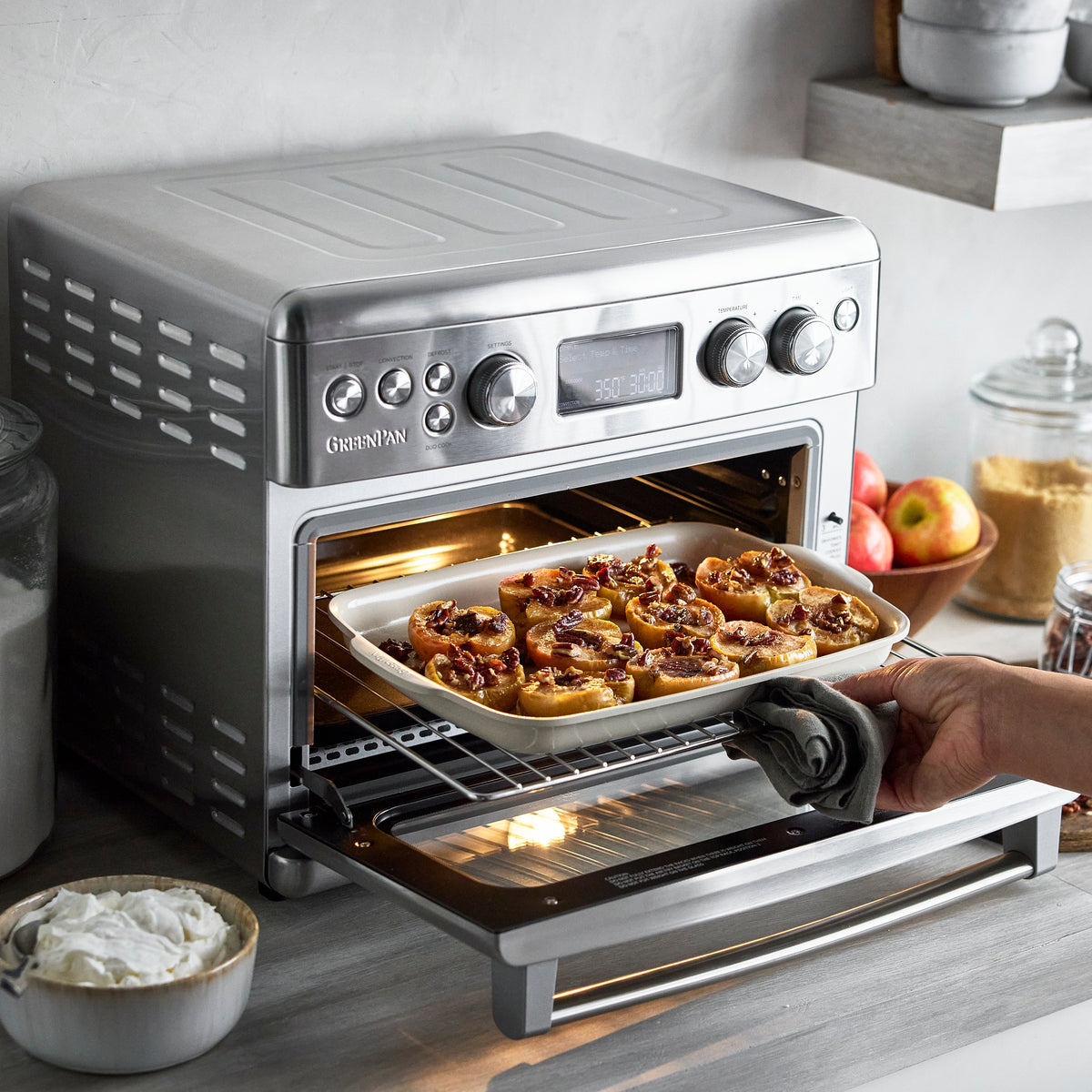 Toaster Oven Air Fryer Oven Baking Pan Elite Convection Air Fryer