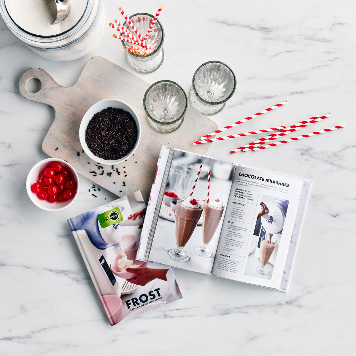 Frost Ice Cream & Frozen Drink Recipe Book | GreenPan