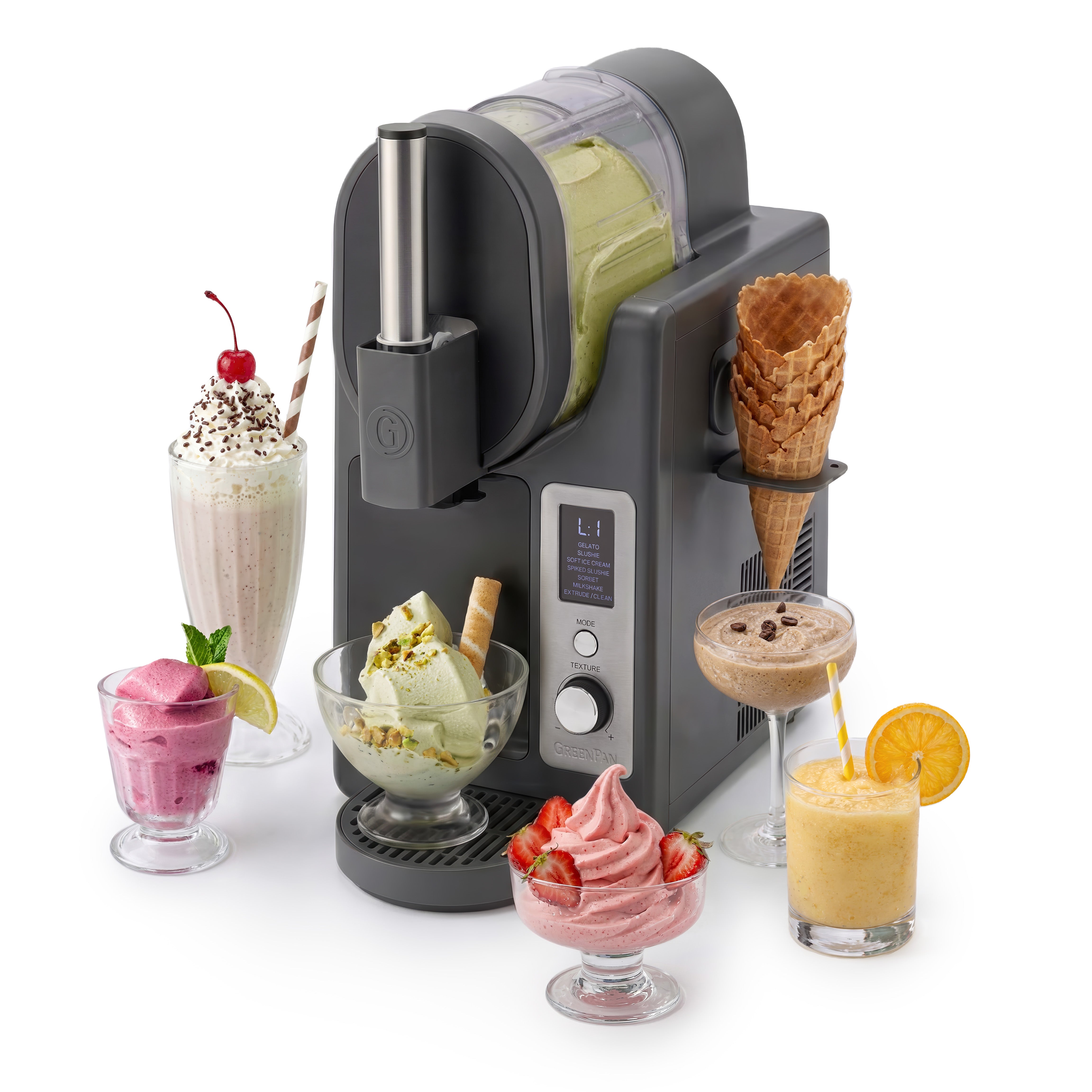 Frost Pro 16-in-1 Ice Cream, Gelato & Frozen Drink Maker | Licorice