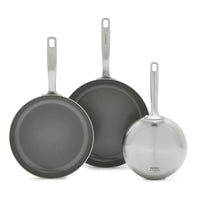 Chatham Stainless 8", 10" and 12" Frypan Set