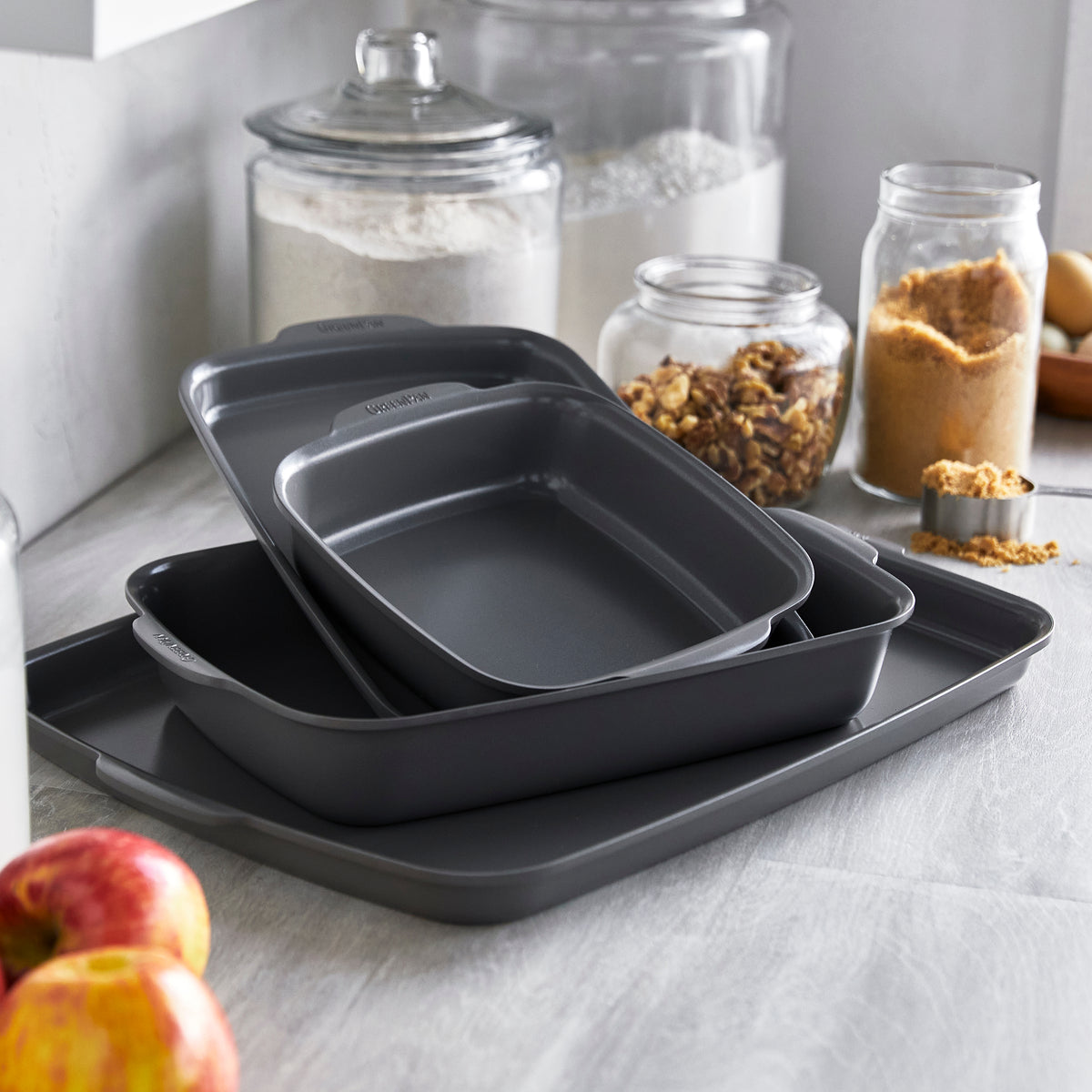 Premiere Ovenware Ceramic Nonstick 6-Piece Set
