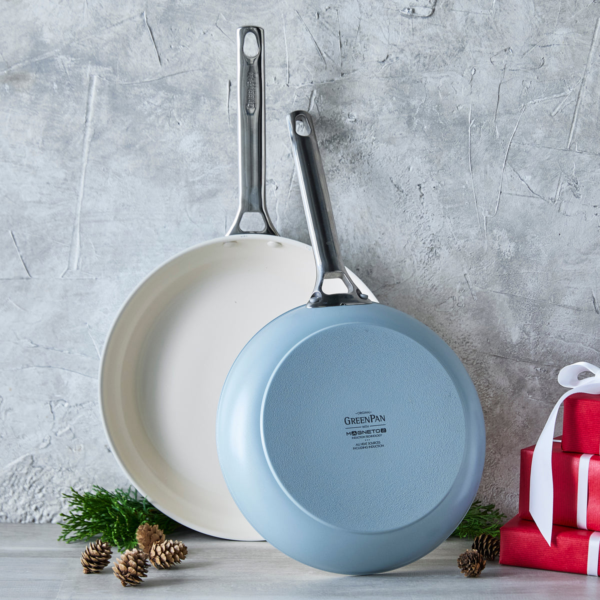 Padova Pro Ceramic Nonstick 8" and 10" Frypan Set