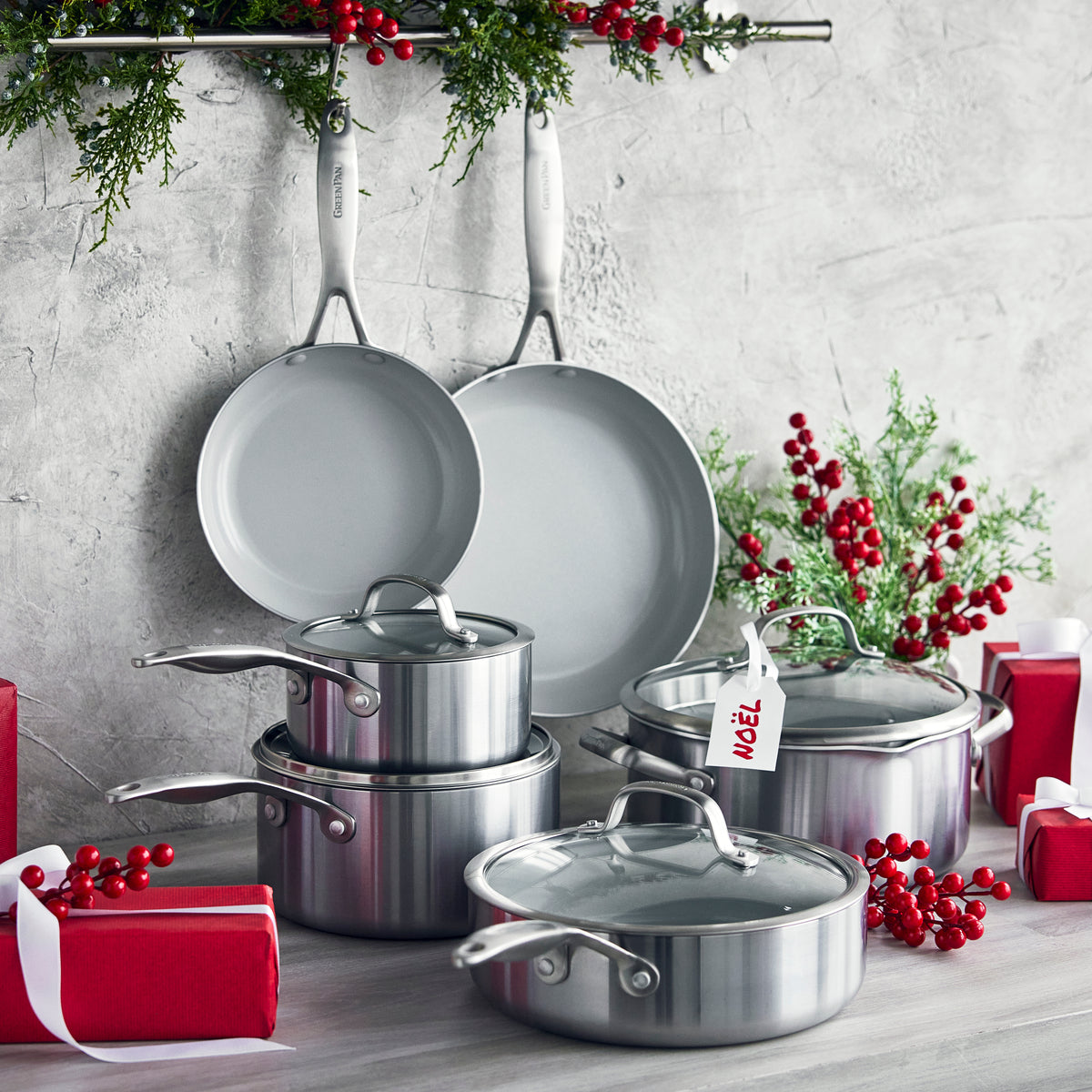 Venice Pro Ceramic Nonstick 10-Piece Cookware Set