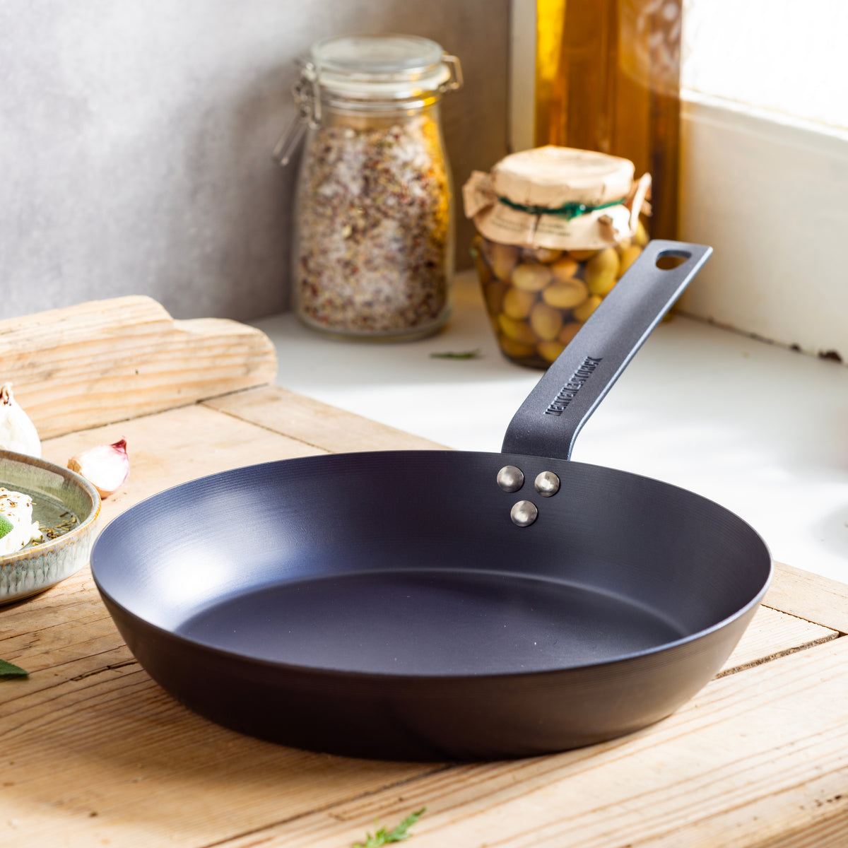 Merten & Storck Grille de barbecue en acier au carbone