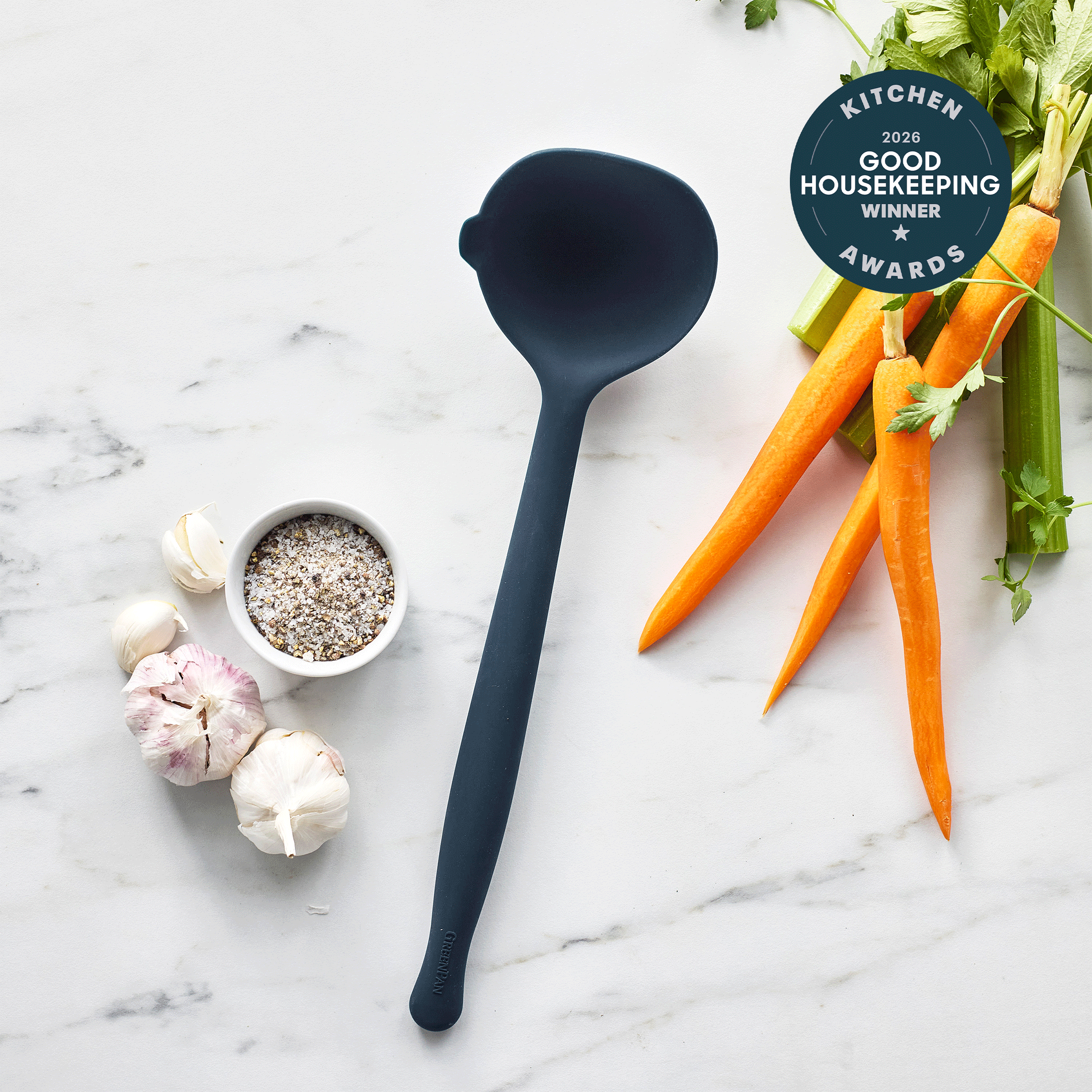Premiere Silicone Ladle | Oxford Blue