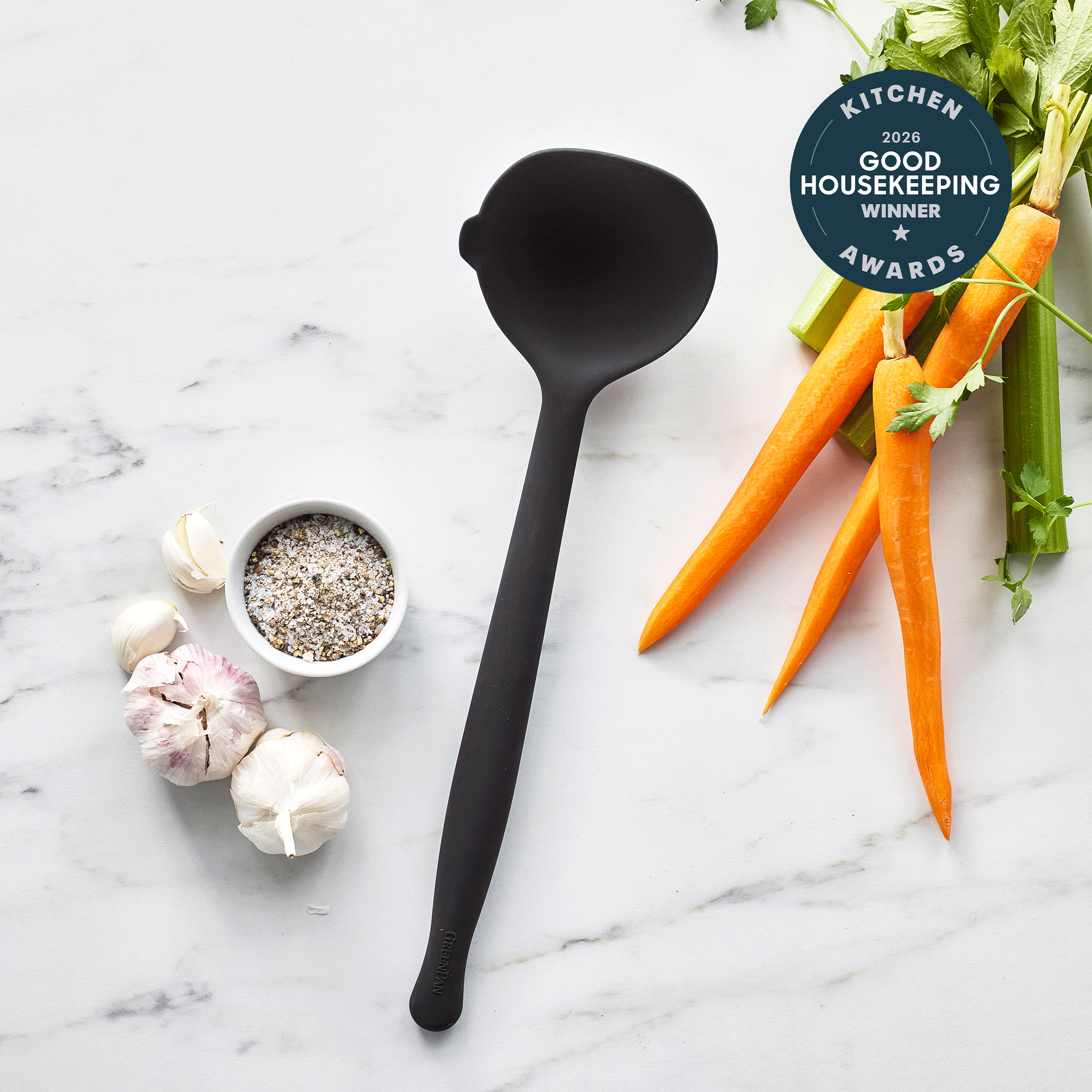 Premiere Silicone Ladle | Black