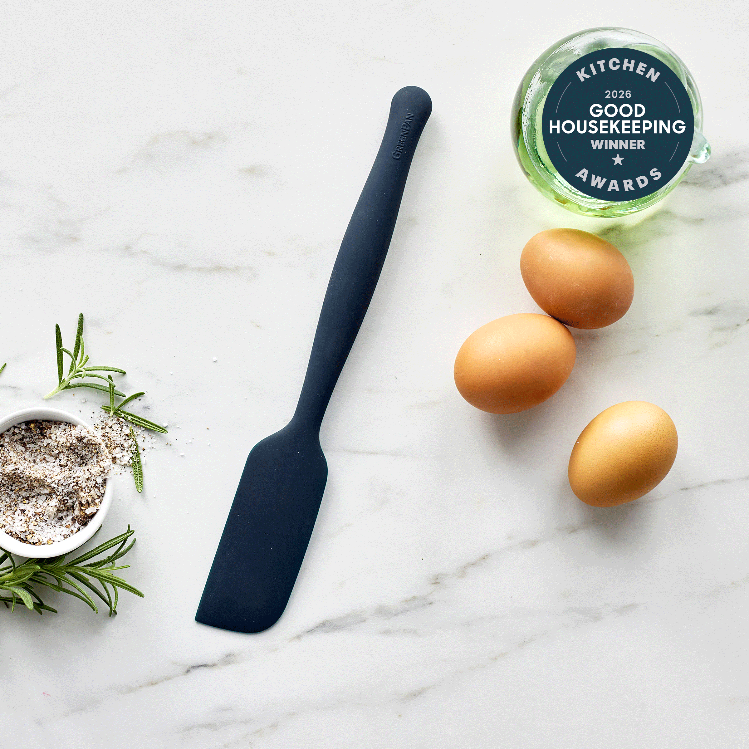 Premiere Silicone Small Jar Scraper | Oxford Blue