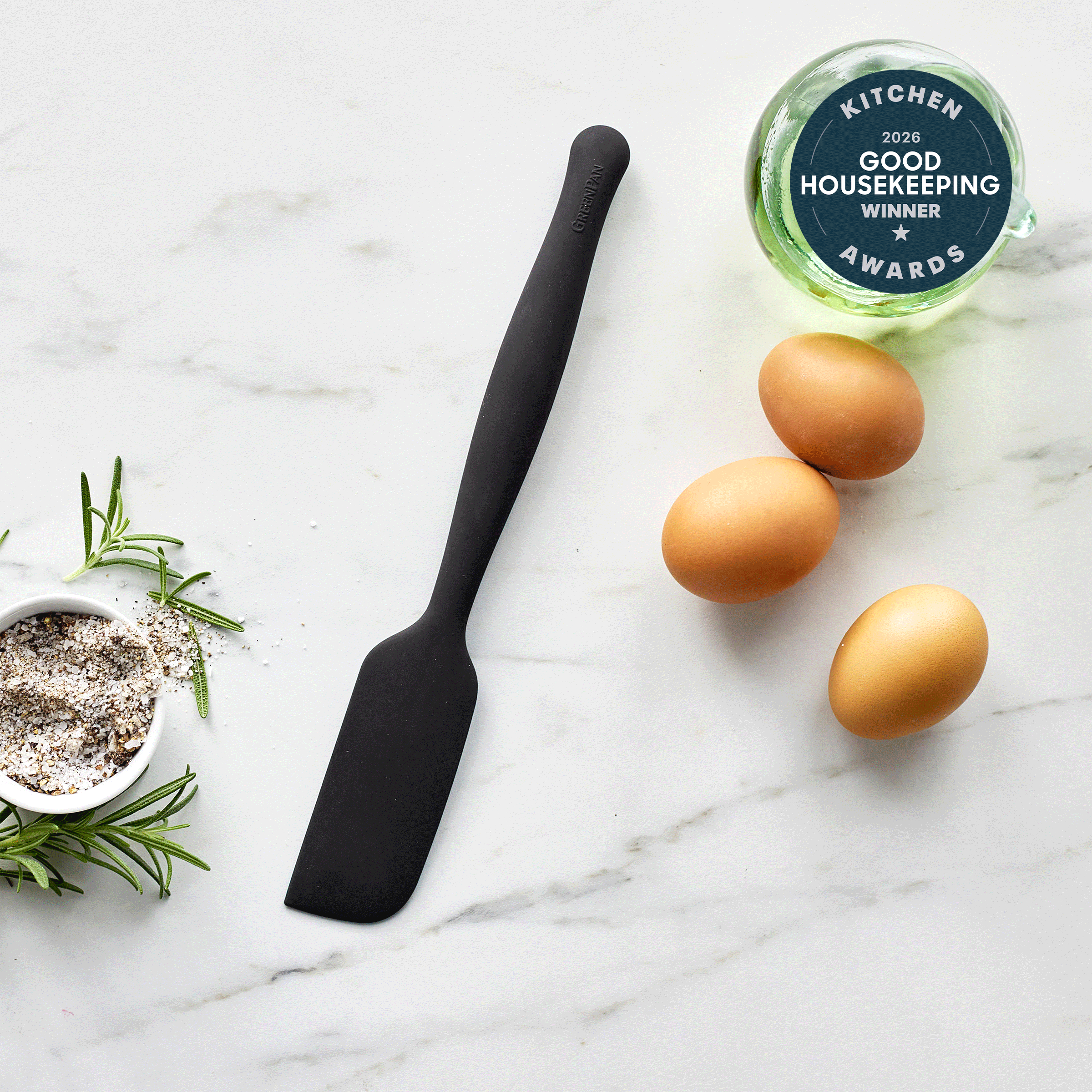 Premiere Silicone Small Jar Scraper | Black