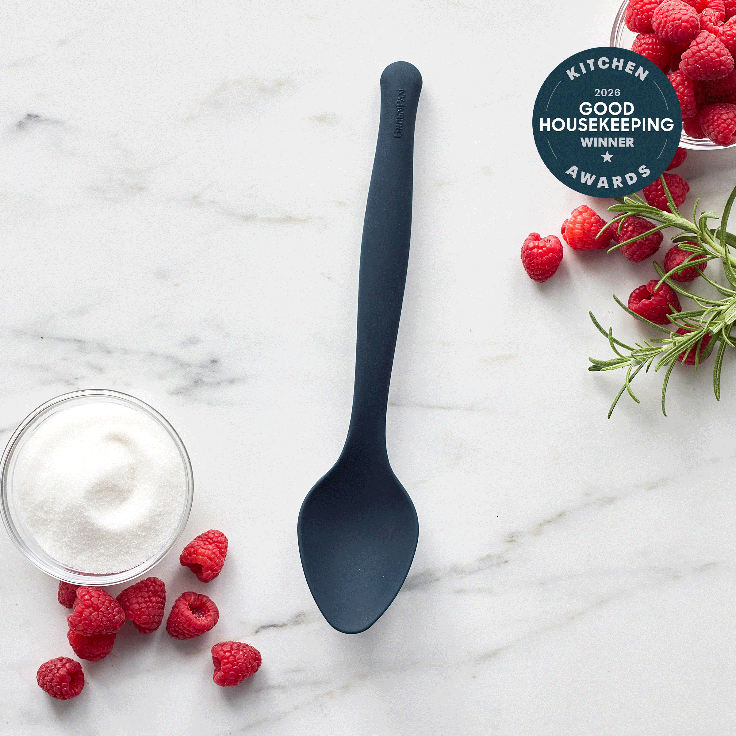 Premiere Silicone Tasting Spoon | Oxford Blue
