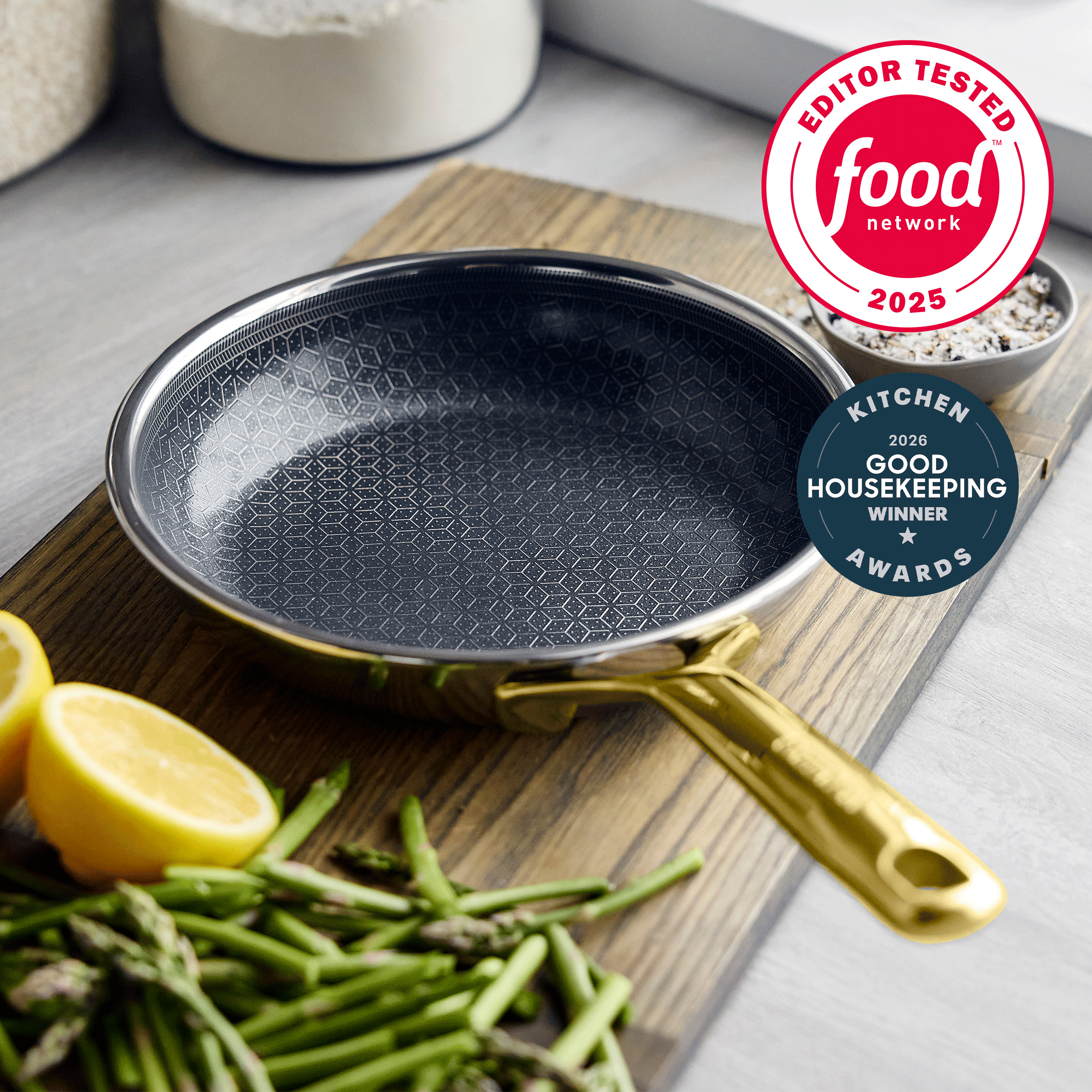 Spectra Gold Thermobond Hybrid Ceramic Nonstick 8" Frypan