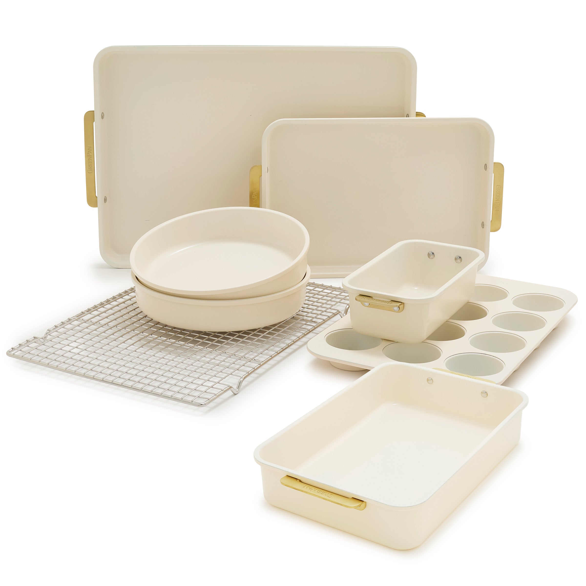 Reserve Bakeware 8-Piece Set | Cream