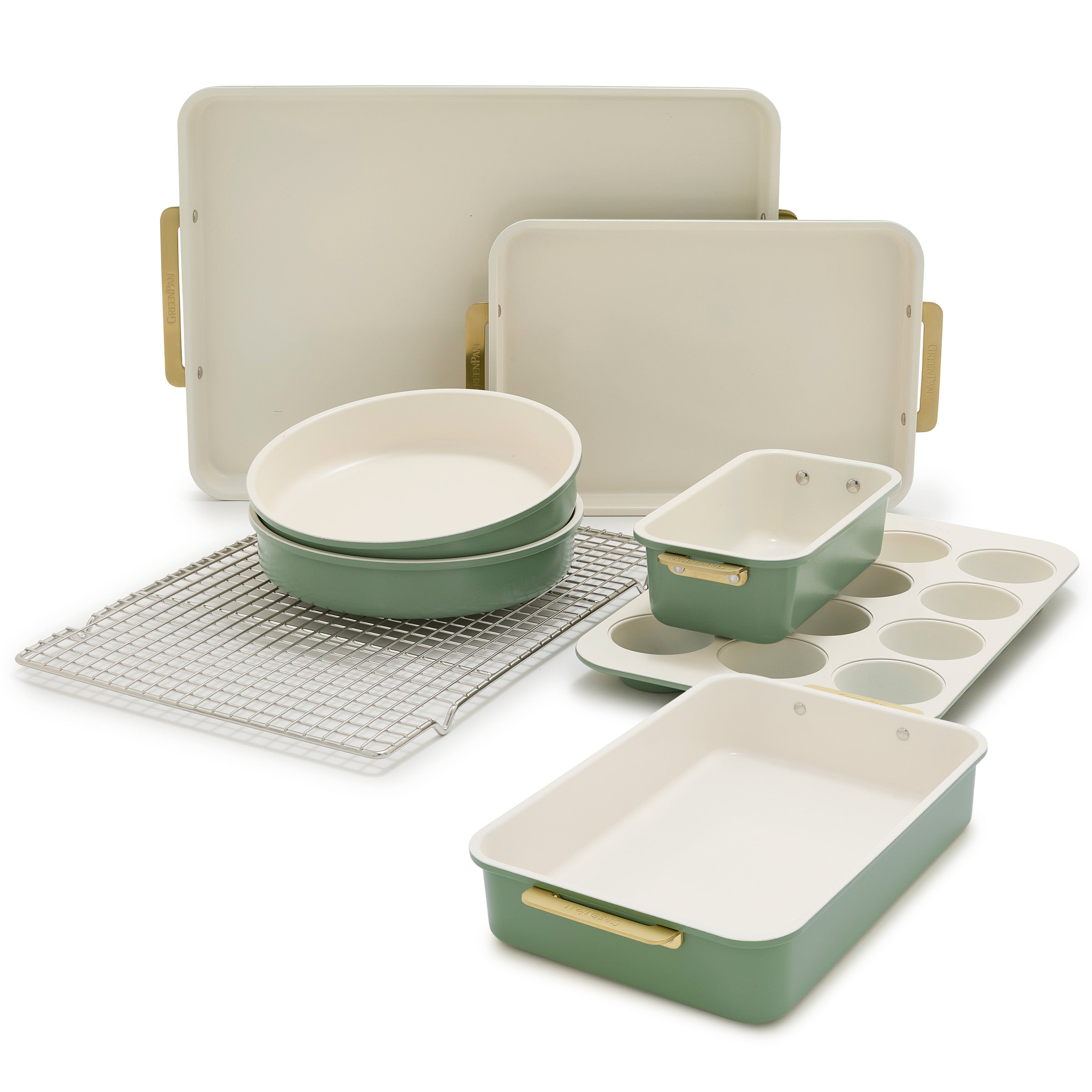 Reserve Bakeware 8-Piece Set | Sage