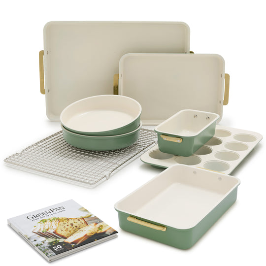 Reserve Bakeware 8-Piece Set | Sage