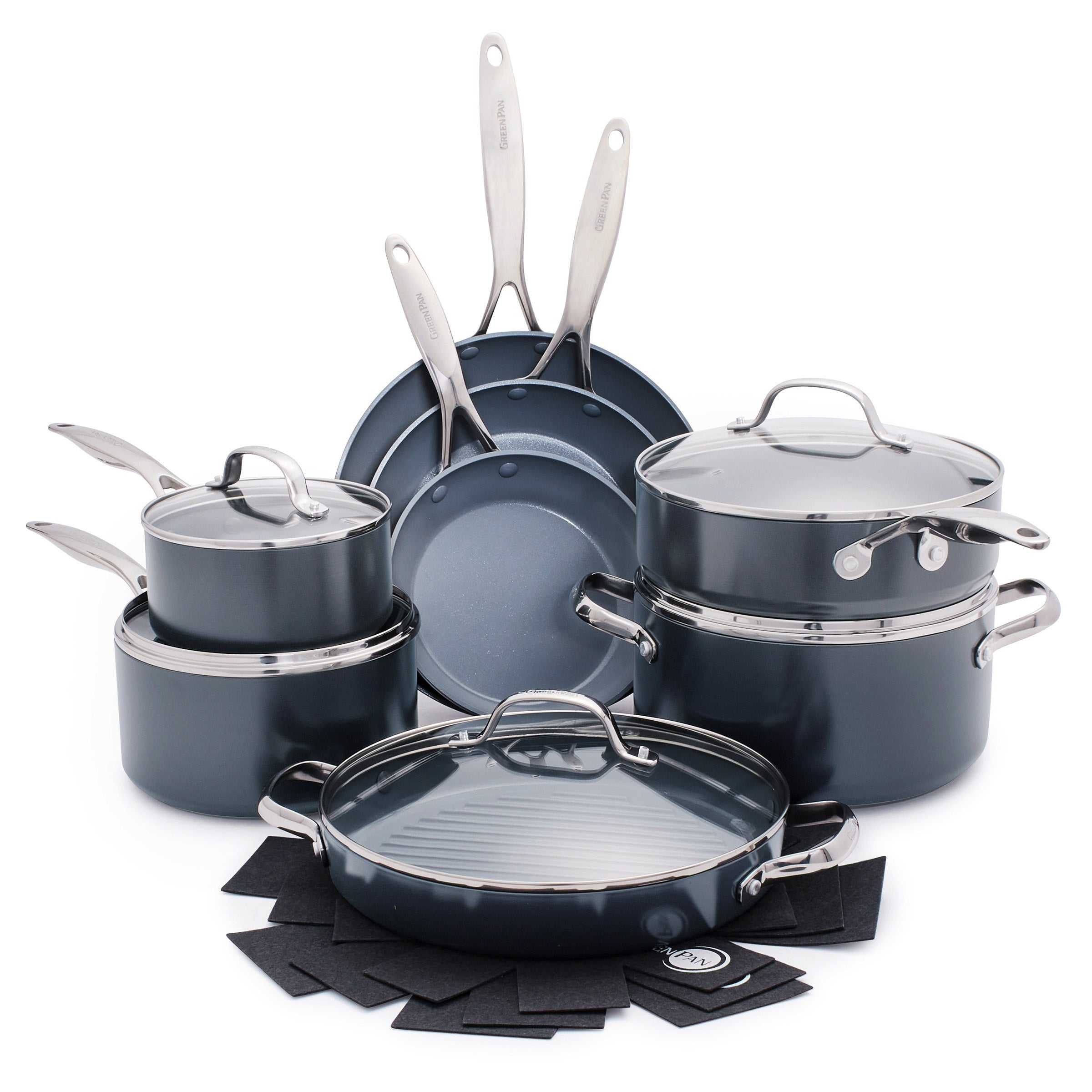 Valencia Pro 13-Piece Cookware Set | © GreenPan Official Store