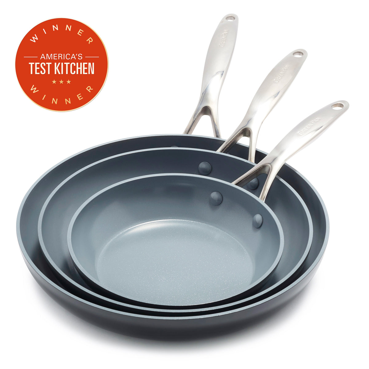 Image of Valencia Pro Ceramic Frypan Set