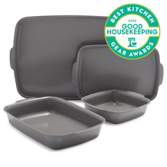 Premiere Ovenware Ceramic Nonstick 4-Piece Set