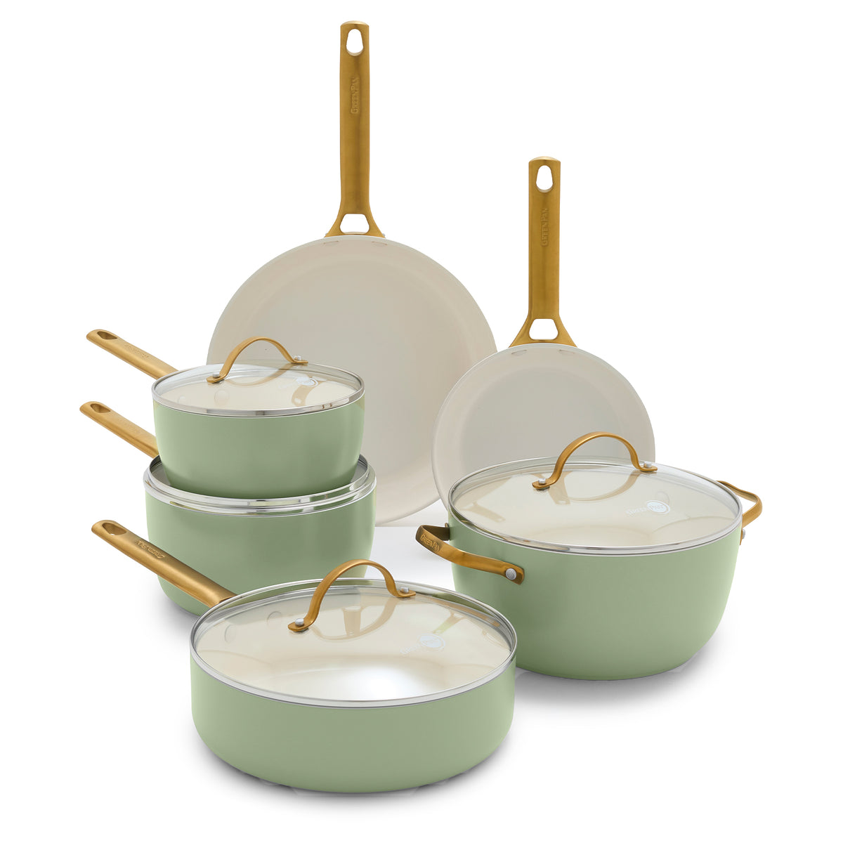GreenPan Reserve 10-piece Ceramic Non-Stick Cookware Set
