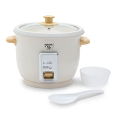 GreenLife 6-Cup Rice Cooker | Cream | GreenPan