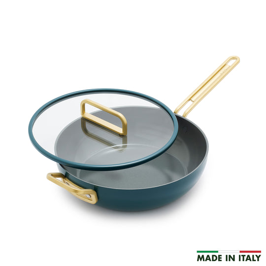Stanley Tucci™ Ceramic Nonstick 4.5-Quart Stanley Pan Jr. | Venetian Teal
