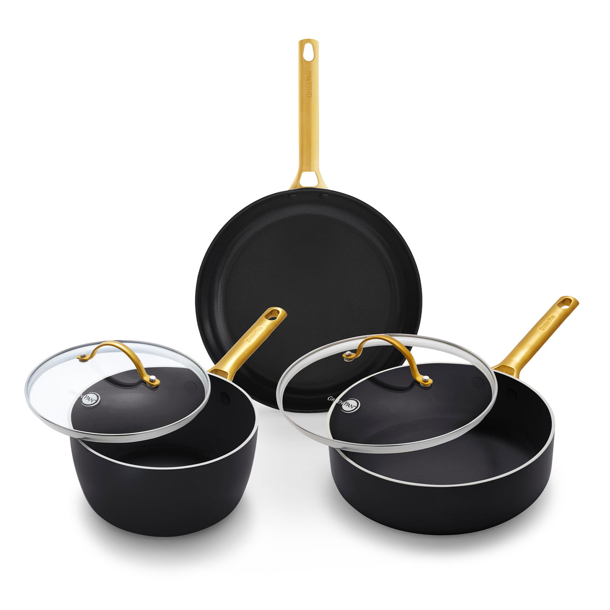 Reserve 5-piece ceramic nonstick cookware set
