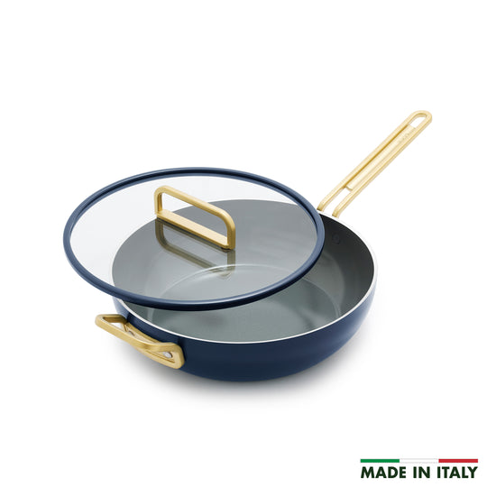 Stanley Tucci™ Ceramic Nonstick 4.5-Quart Stanley Pan Jr. | Marino Blue