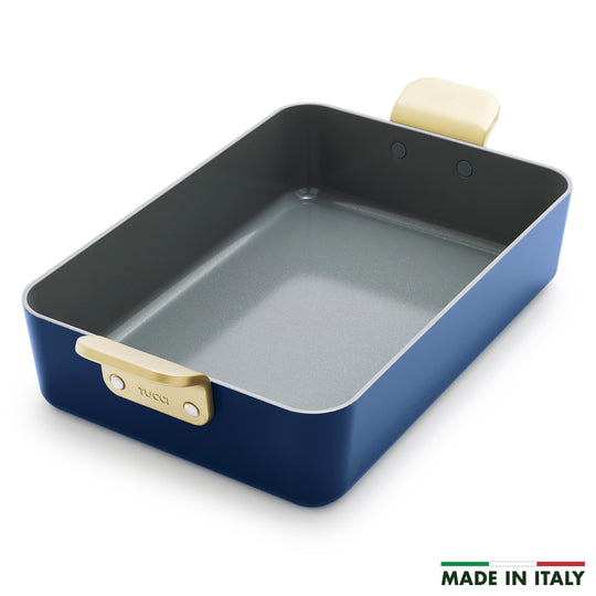 Stanley Tucci™ Ceramic Nonstick Lasagna Pan | Marino Blue