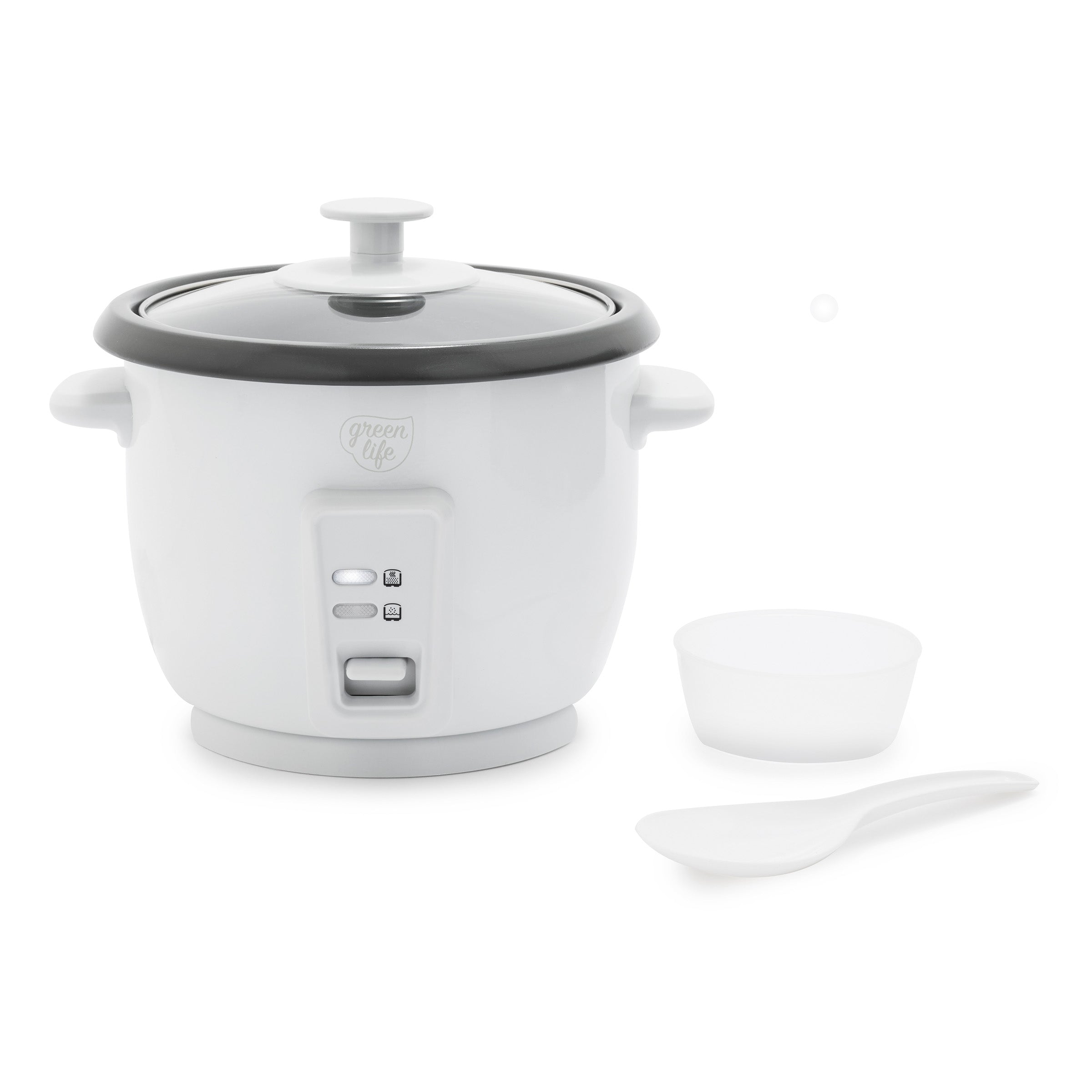 GreenLife 6-Cup Rice Cooker | Blue Haze | GreenPan