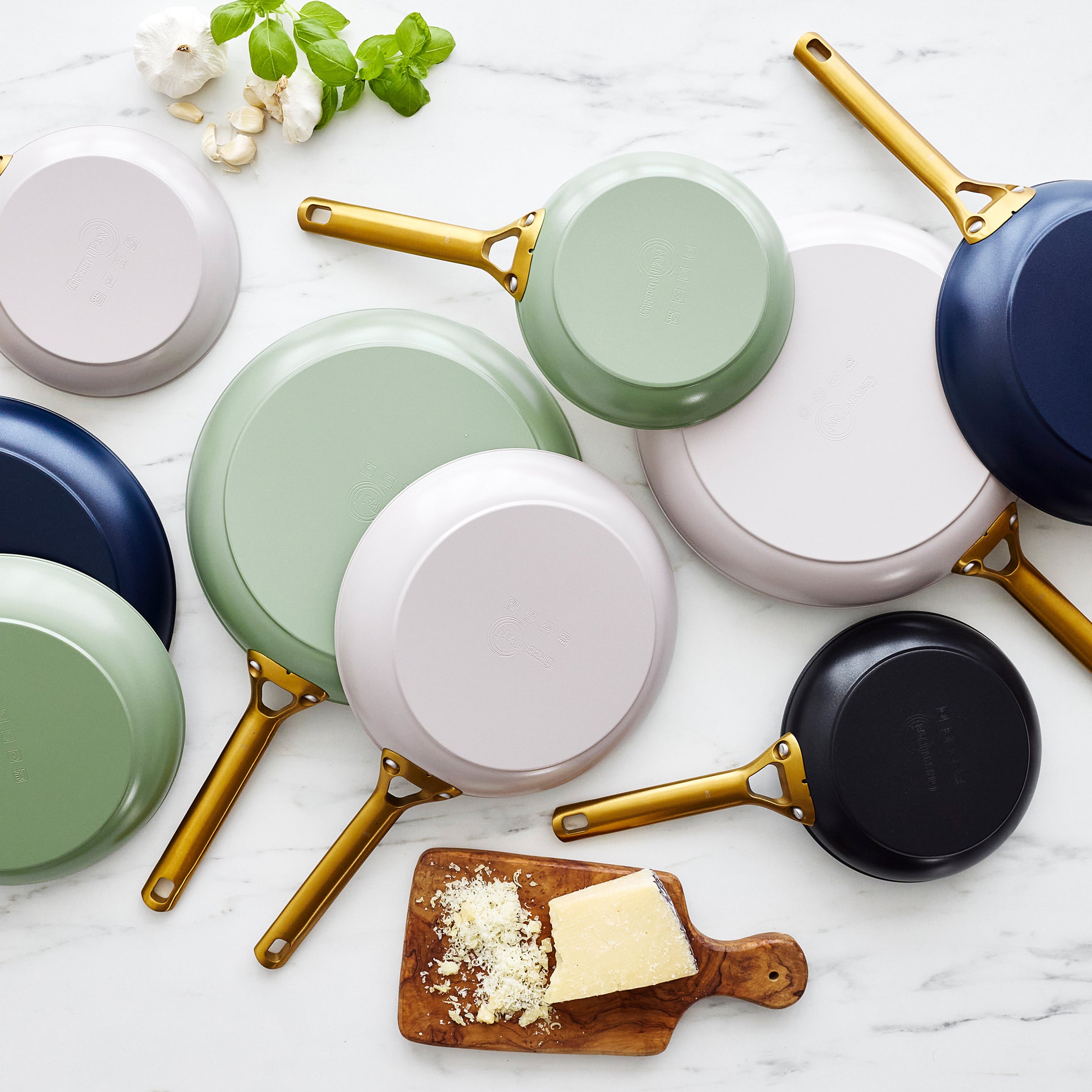 GreenPan Padova Reserve Healthy Ceramic Non-stick, Cookware Pots And Pans Set 10 Piece Black GreenPan Padova Reserve Healthy Ceramic Non-stick, Cookware Pots And Pans Set 10 Piece Black