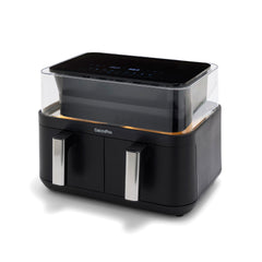 Bistro 10-Quart 360˚ Clear View Double Air Fryer