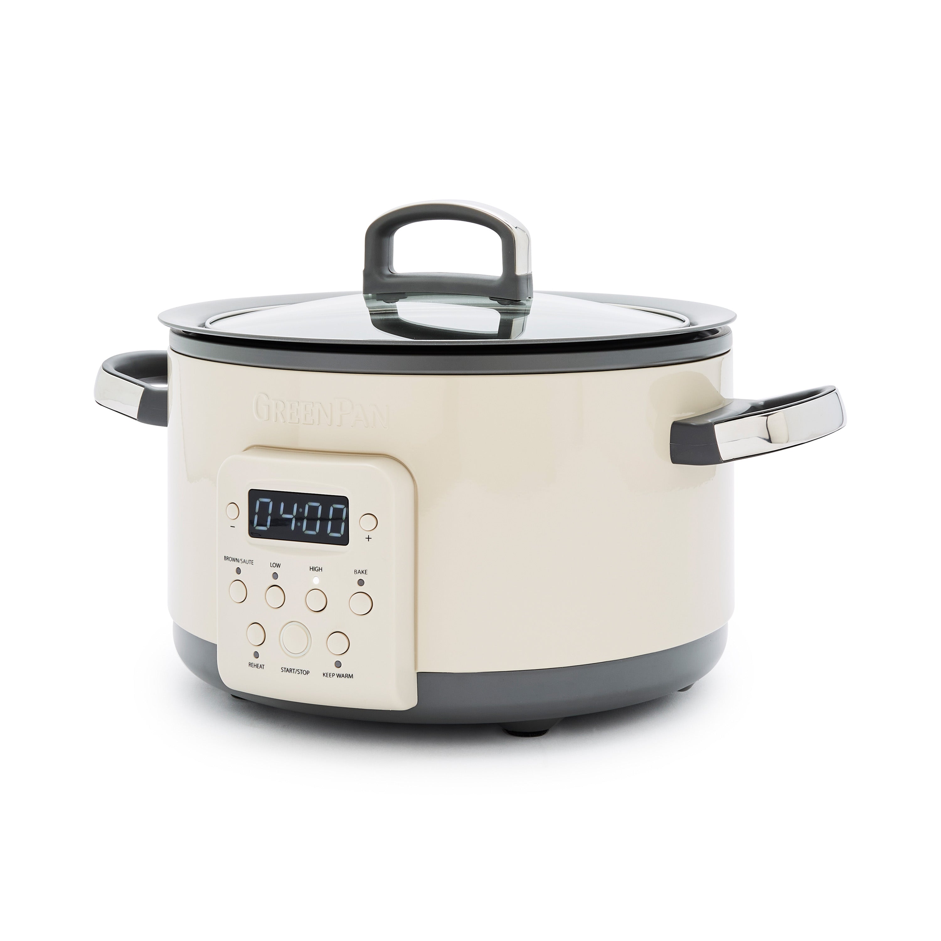 Bistro 4-Quart Slow Cooker with In-Pot Browning | Macadamia