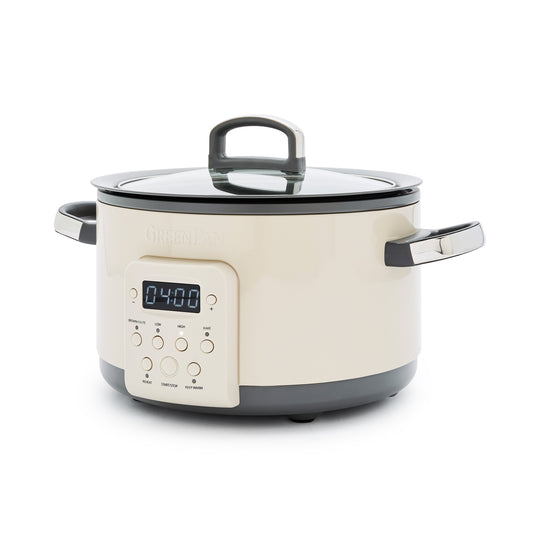 Bistro 4-Quart Slow Cooker with In-Pot Browning | Macadamia