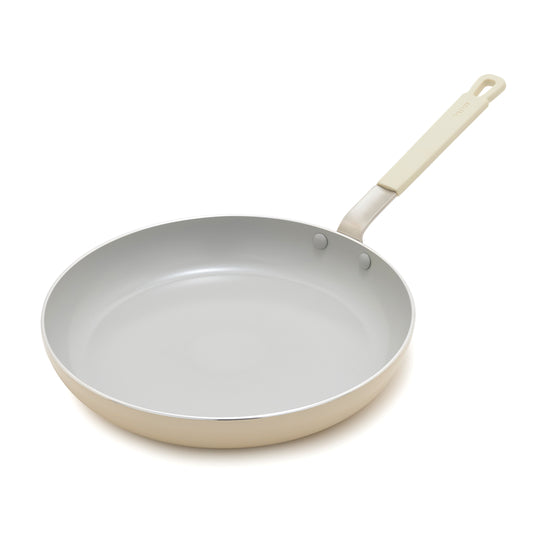 Bobby Flay by GreenPan Professional Ceramic Nonstick 12" Frypan | Cream