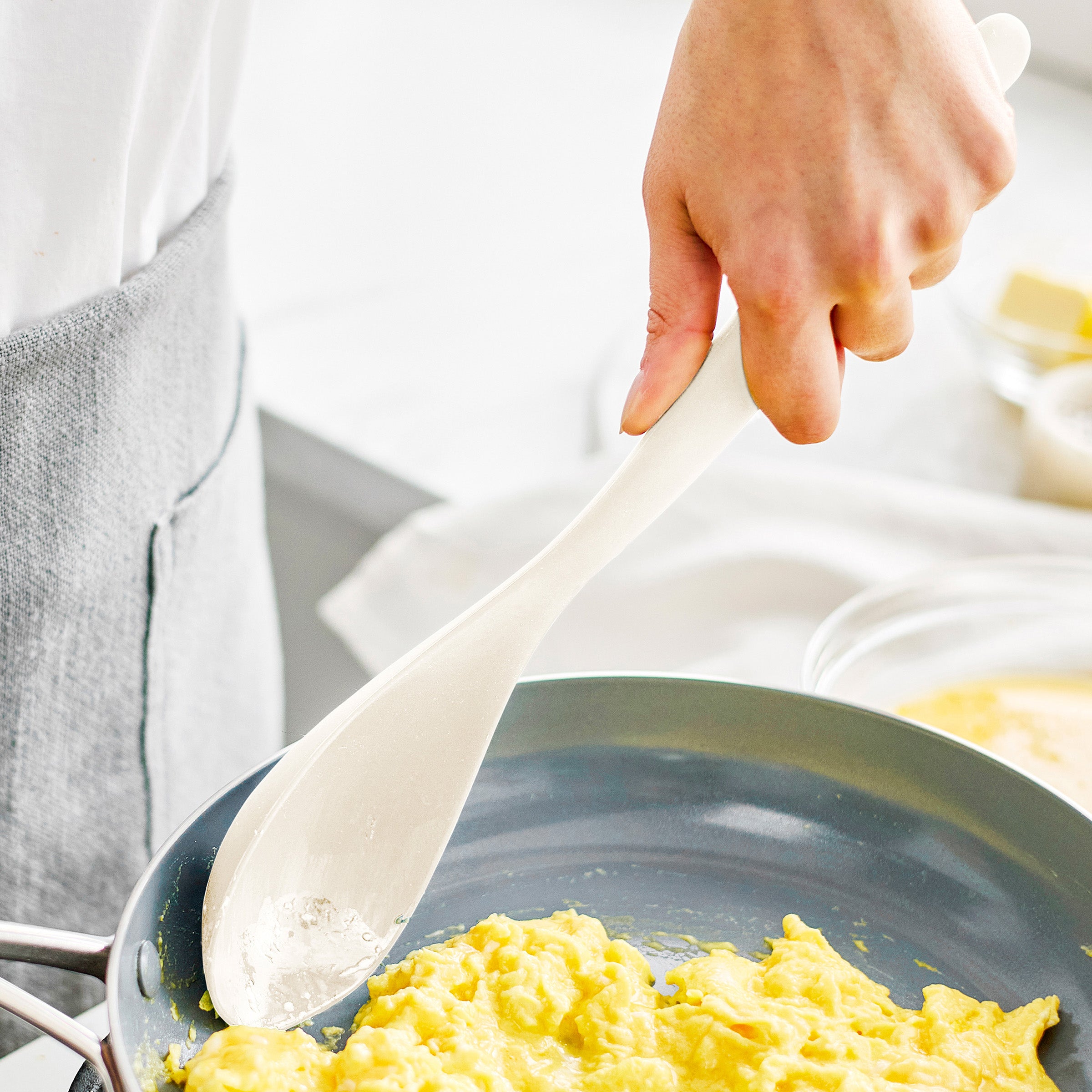 Premiere Silicone 6-Piece Utensil Set | Bisque