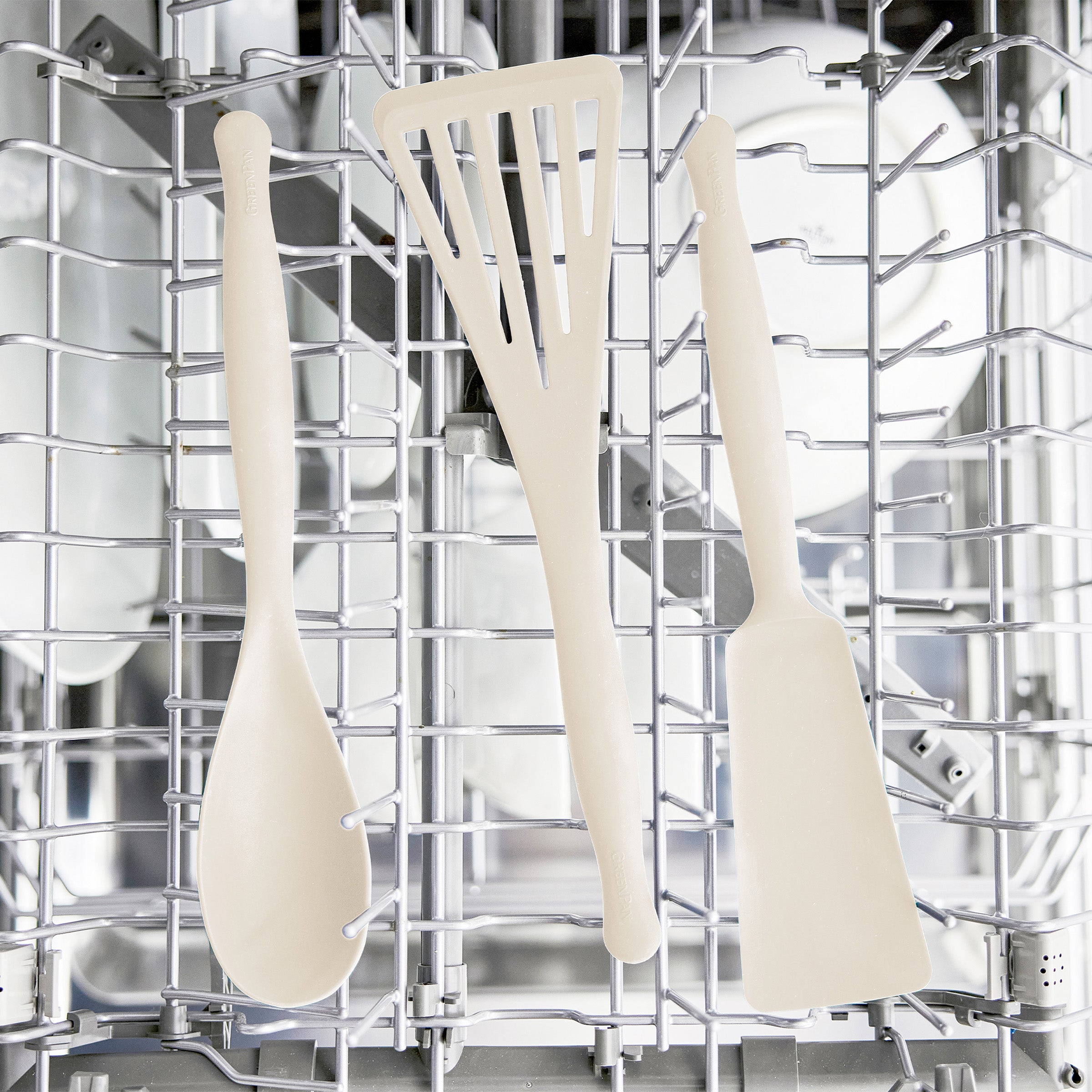 Premiere Silicone 6-Piece Utensil Set | Bisque