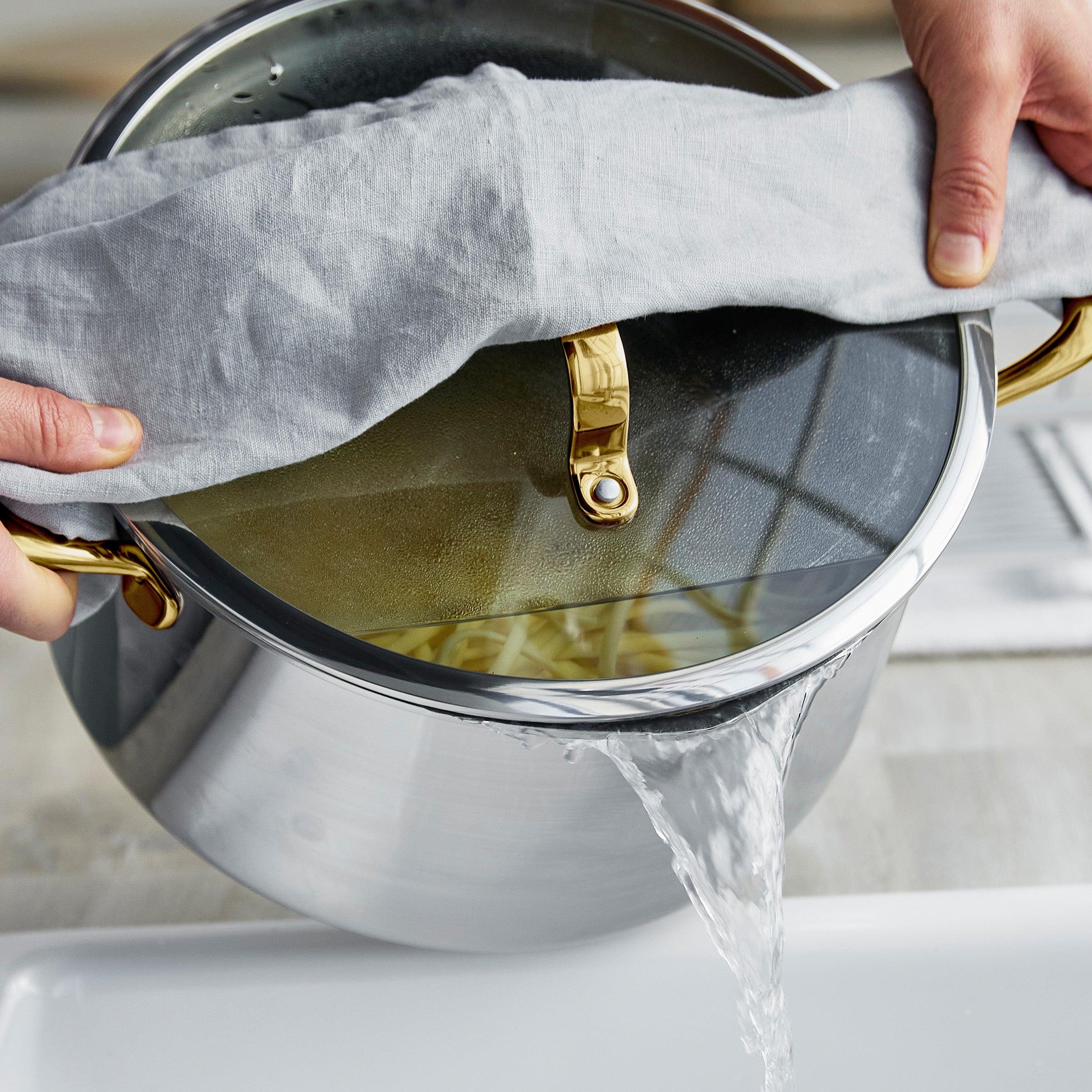 Spectra Gold Thermobond Hybrid Ceramic Nonstick 12-Piece Cookware Set