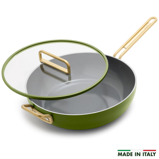 Stanley Tucci™ Ceramic Nonstick 6.5-Quart Essential Stanley Pan | Tuscan Olive