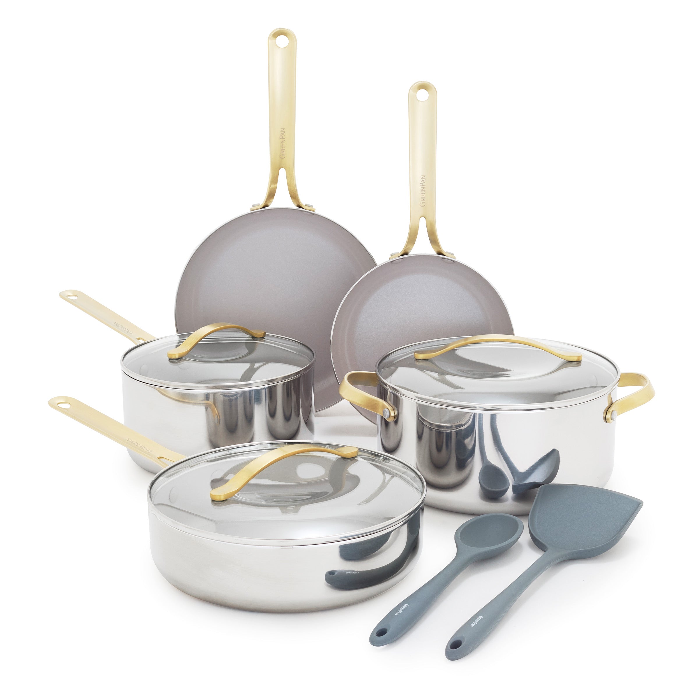 Nova Gallery Stainless Steel 10-Piece Cookware Set