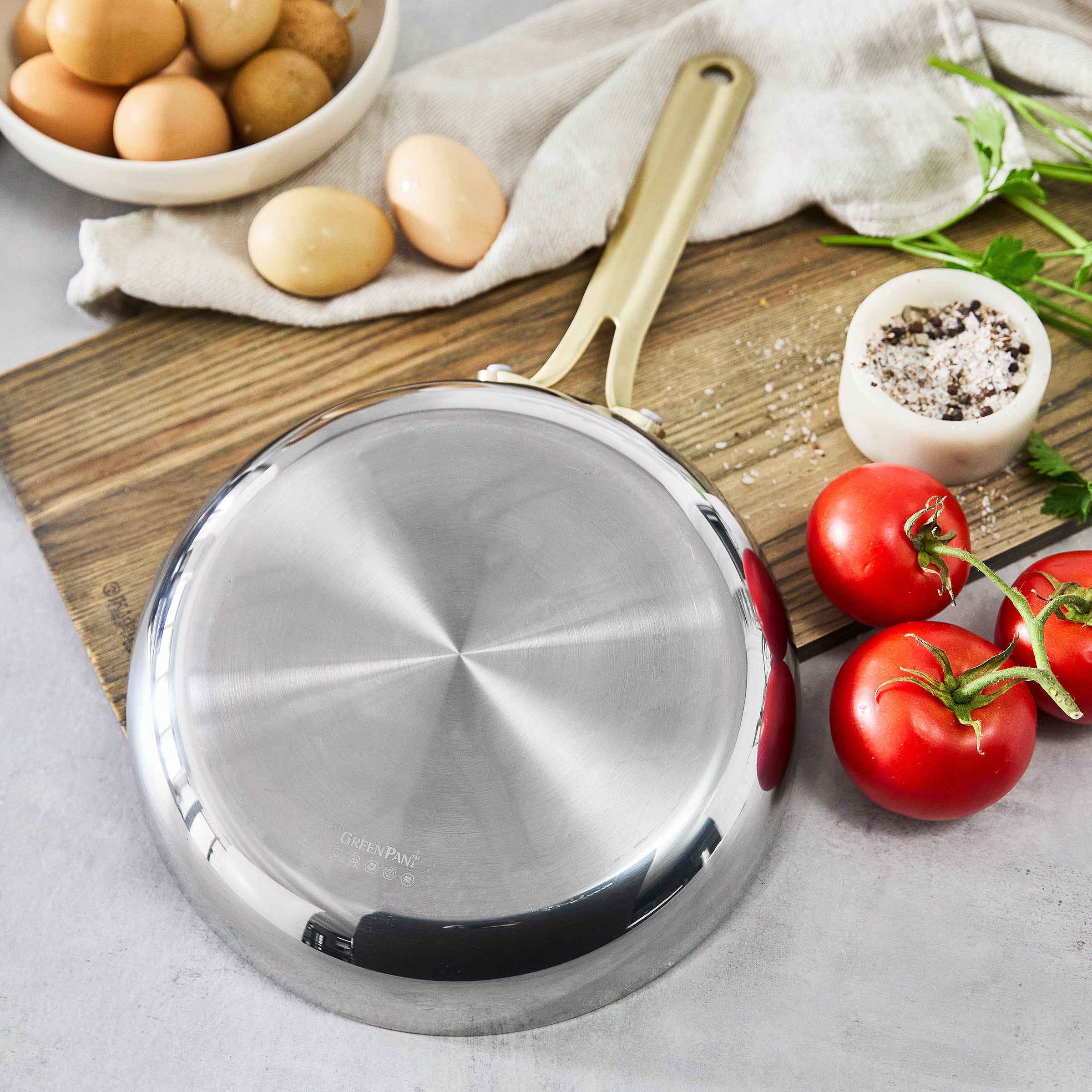 Nova Gallery Stainless Steel 10-Piece Cookware Set