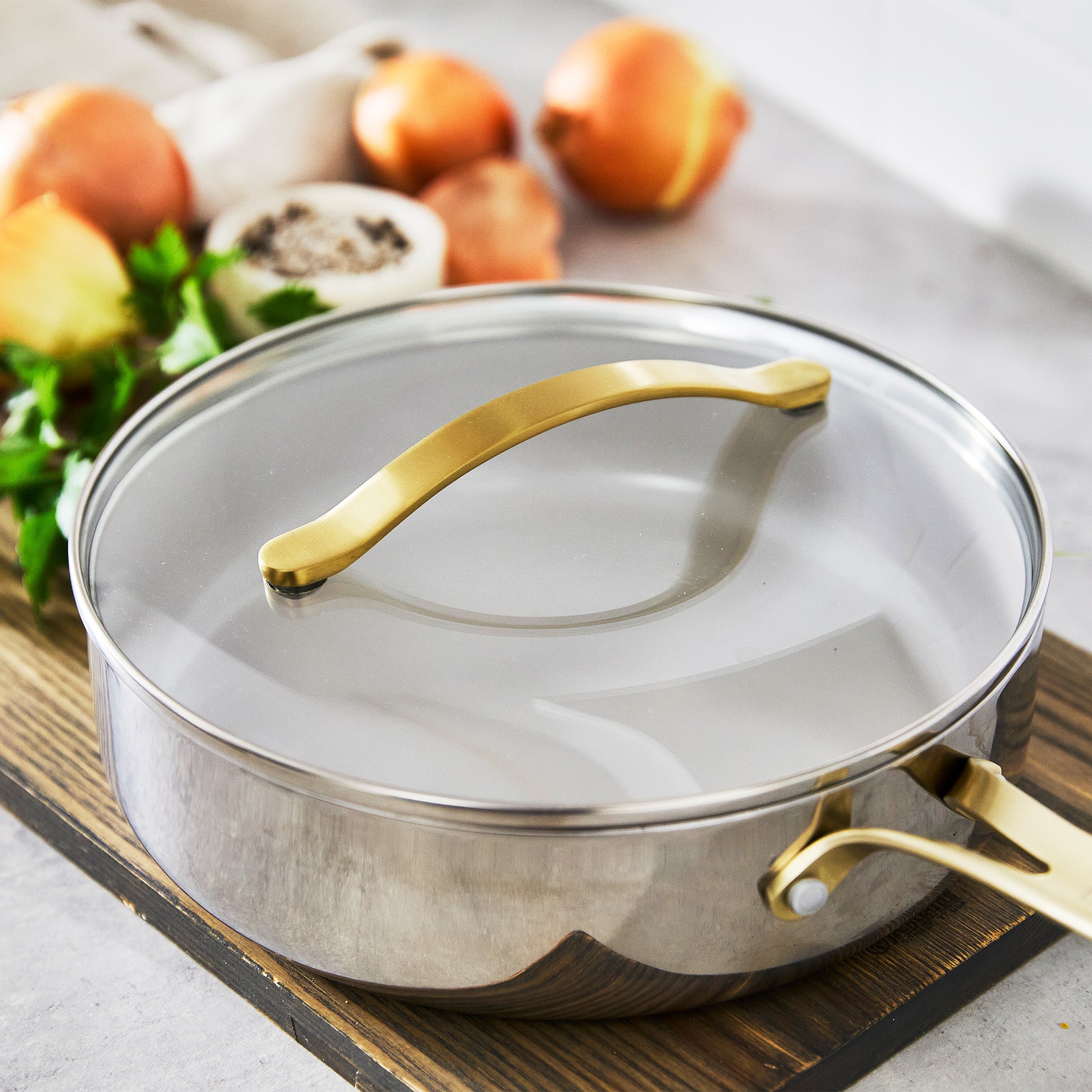 Nova Gallery Stainless Steel 10-Piece Cookware Set