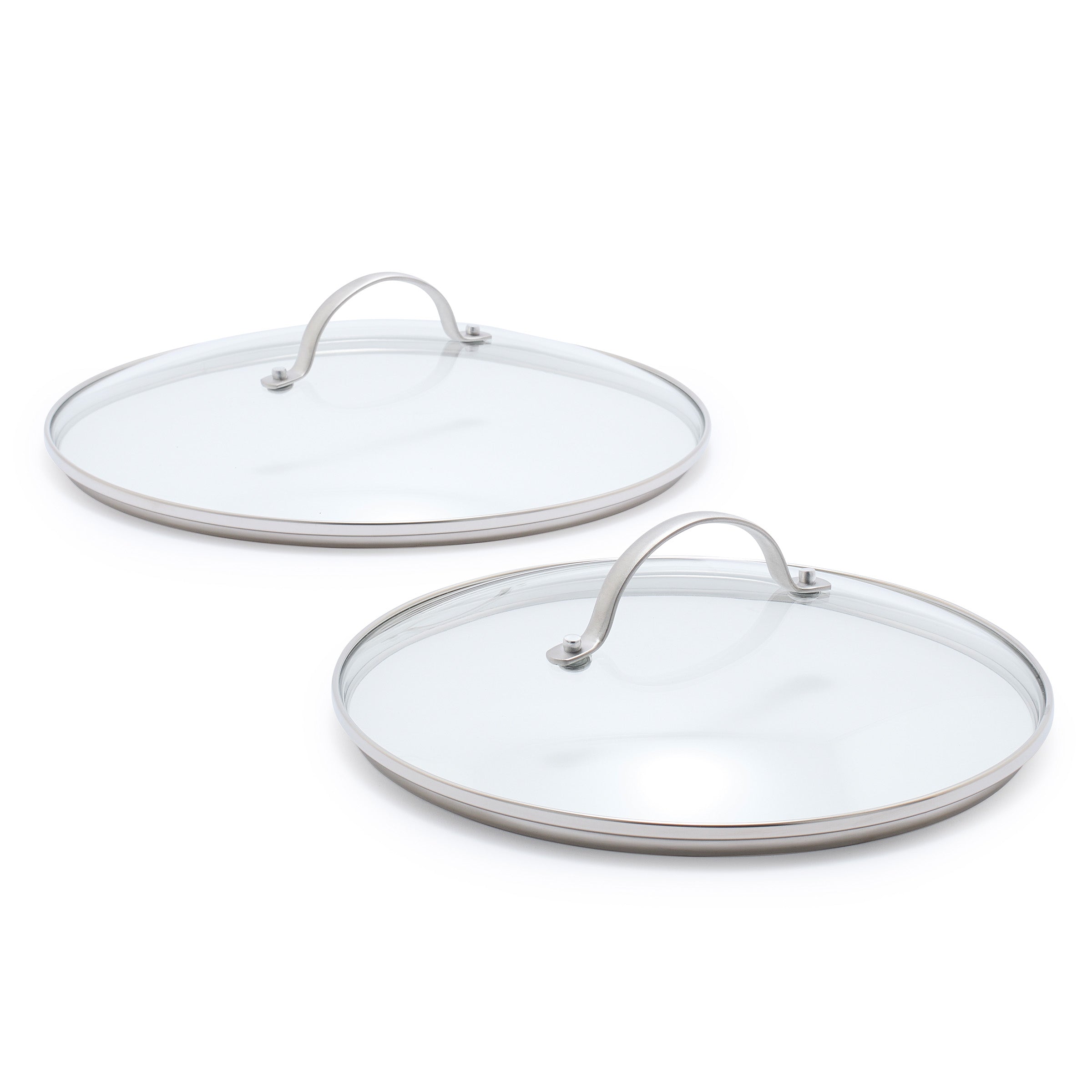 GreenPan Glass Lid Set - 9.5" & 11"