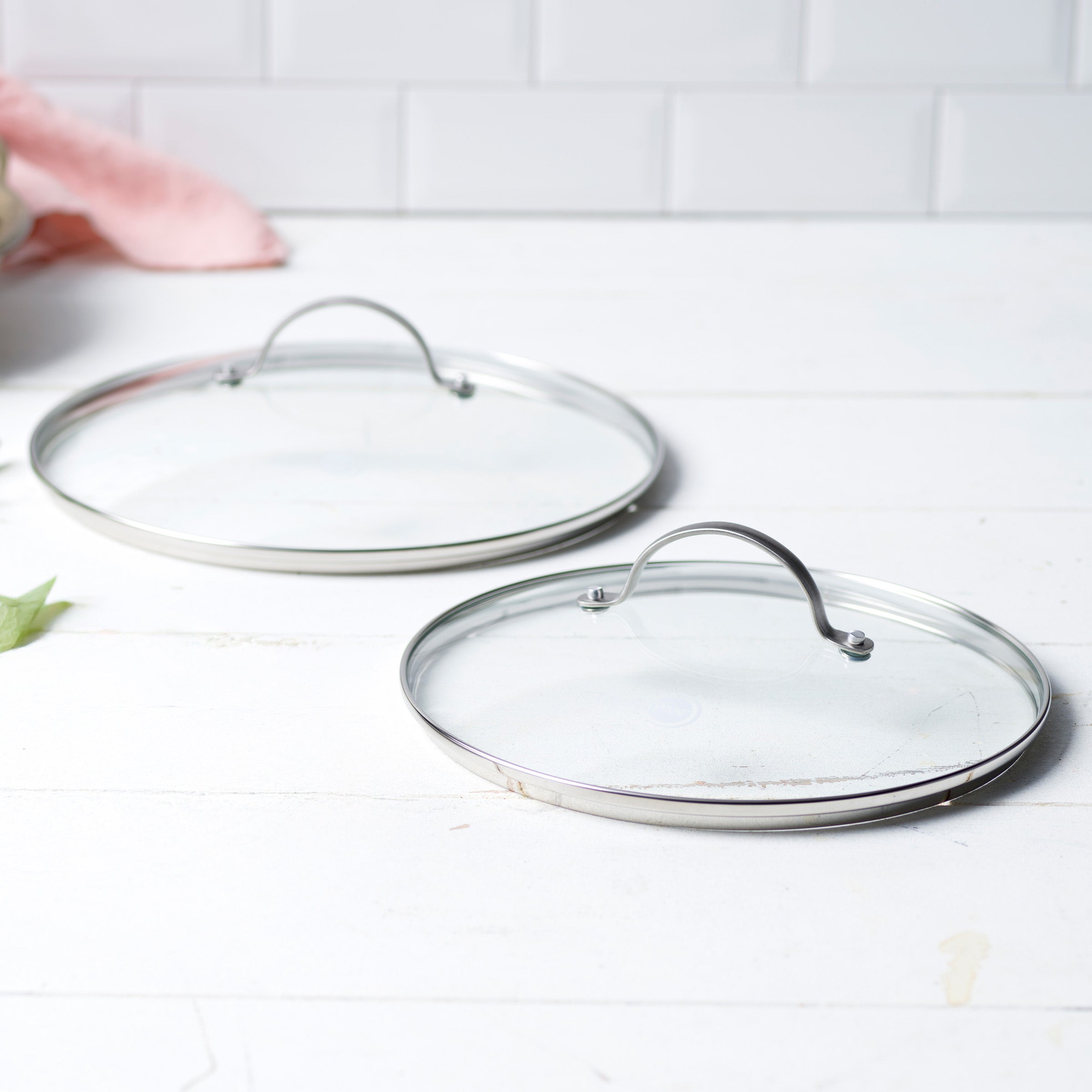 GreenPan Glass Lid Set - 9.5" & 11"