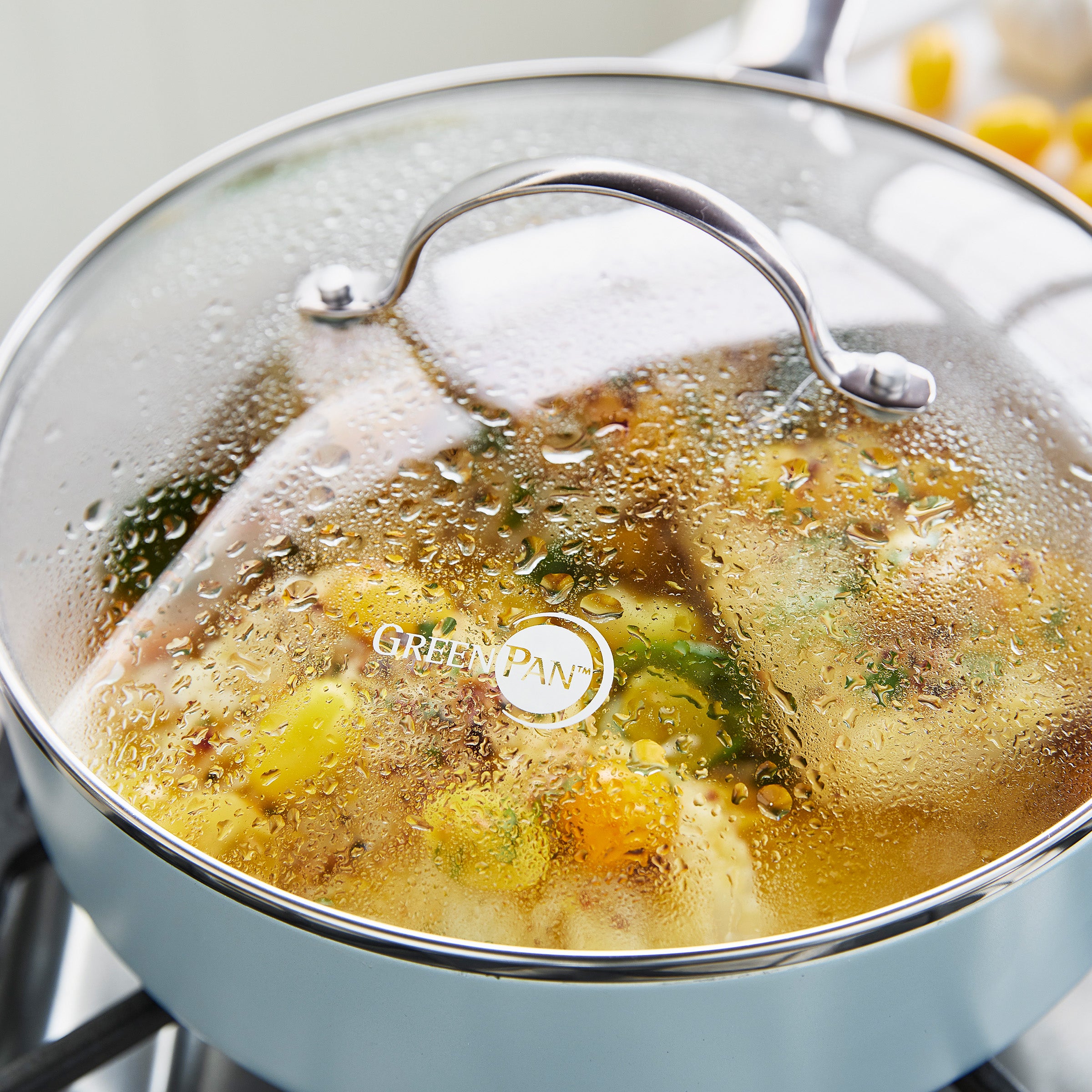 GreenPan Glass Lid Set - 9.5" & 11"