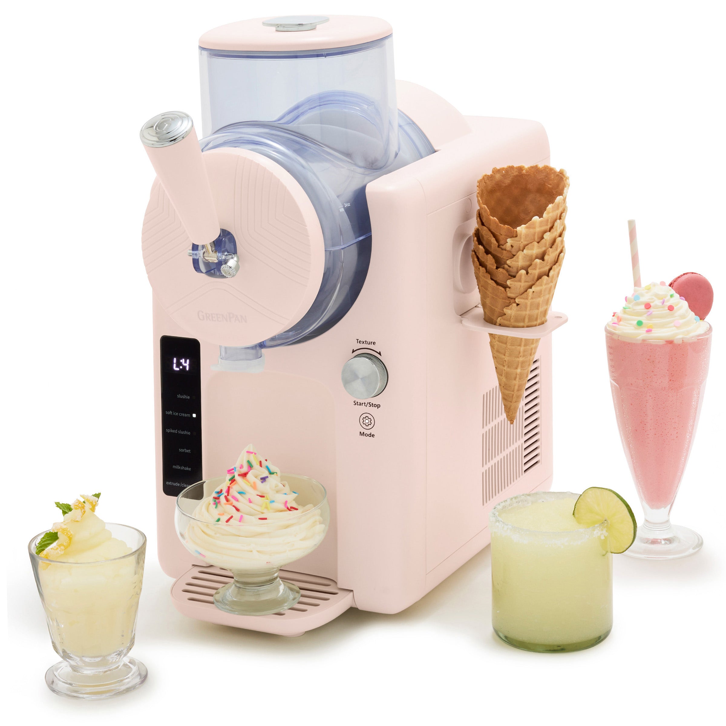 Frost Classic 15-in-1 Ice Cream & Frozen Drink Maker | Cotton Candy