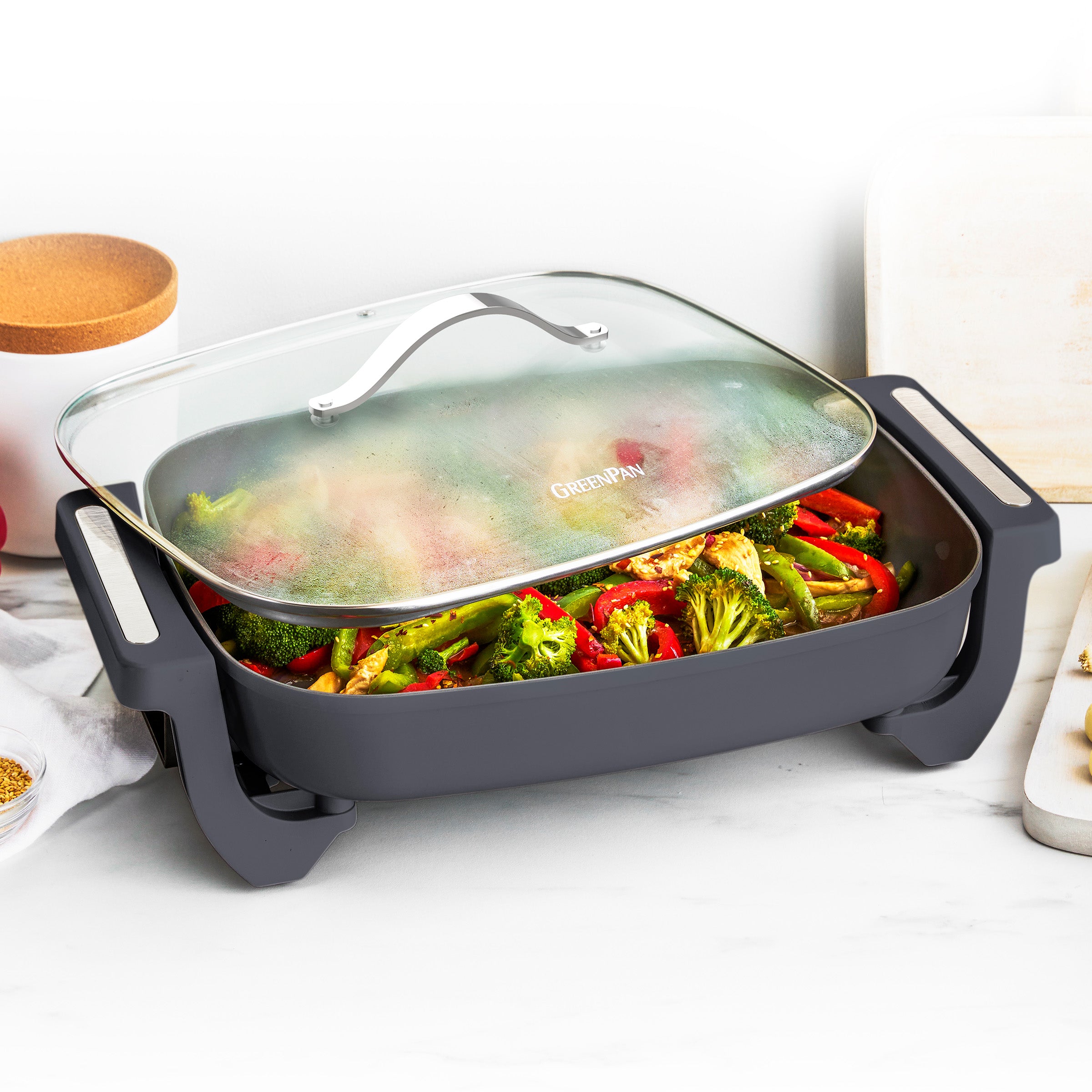 7-Quart Advanced Skillet | Graphite