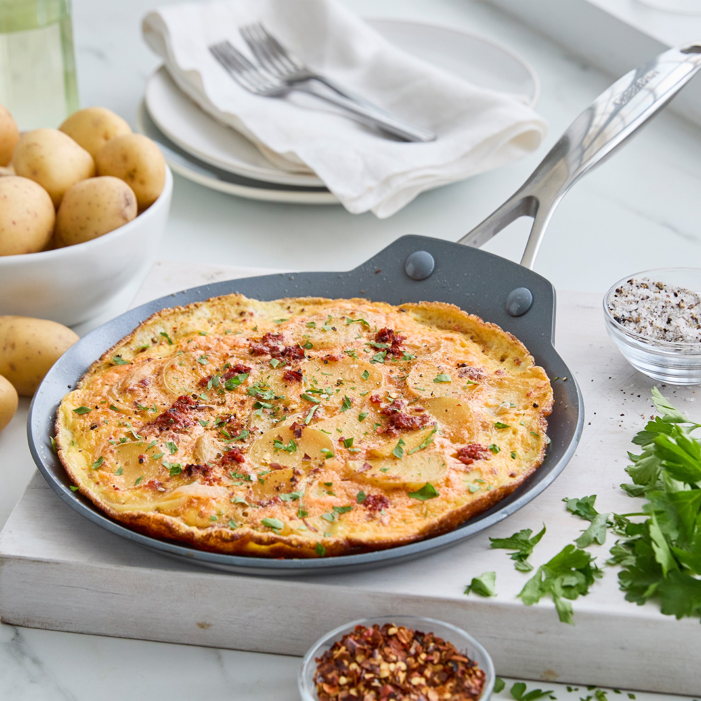 Valencia Pro Ceramic Nonstick 9.5" Crepe Pan