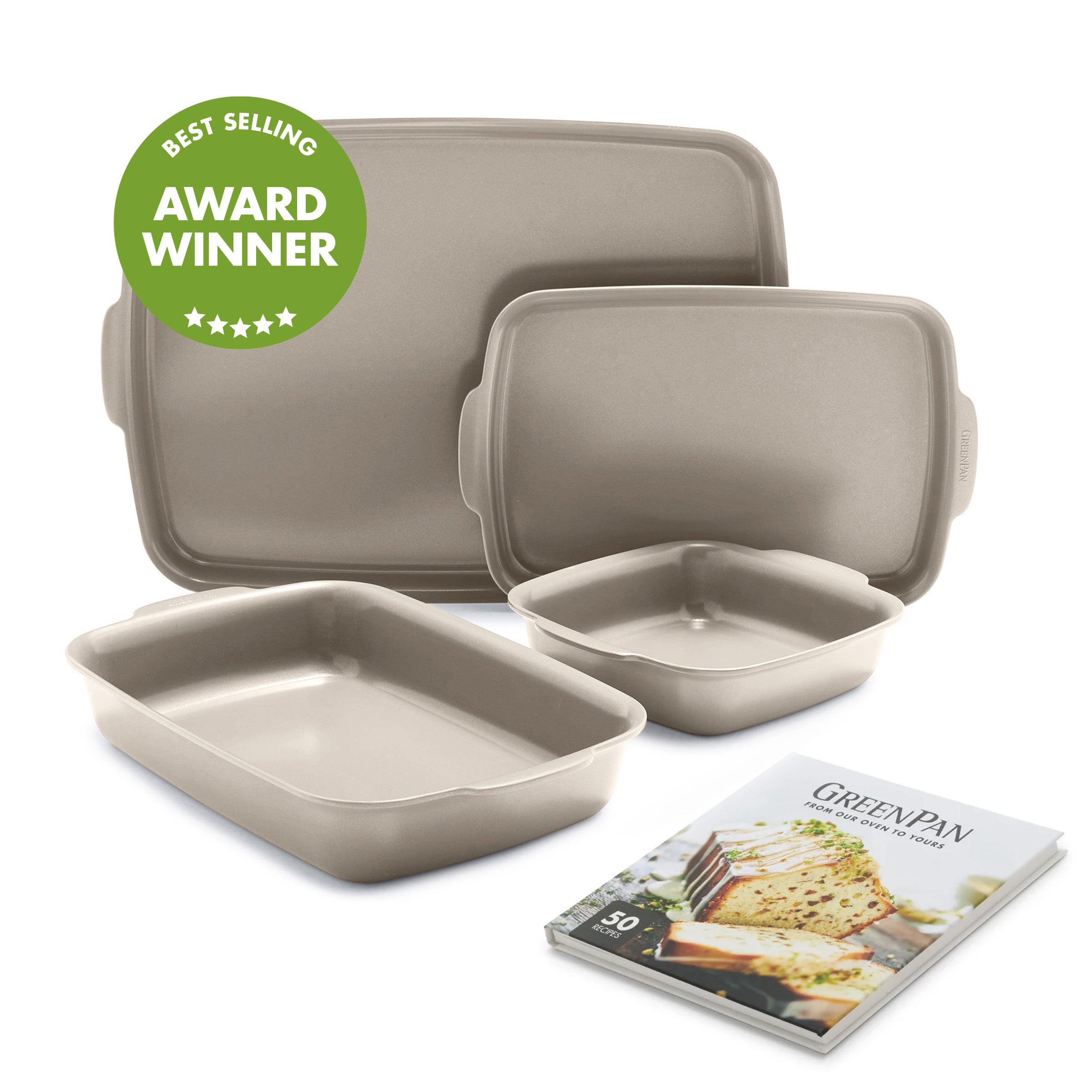 Premiere 4-Piece Ceramic Set | © GreenPan Official Store | GreenPan