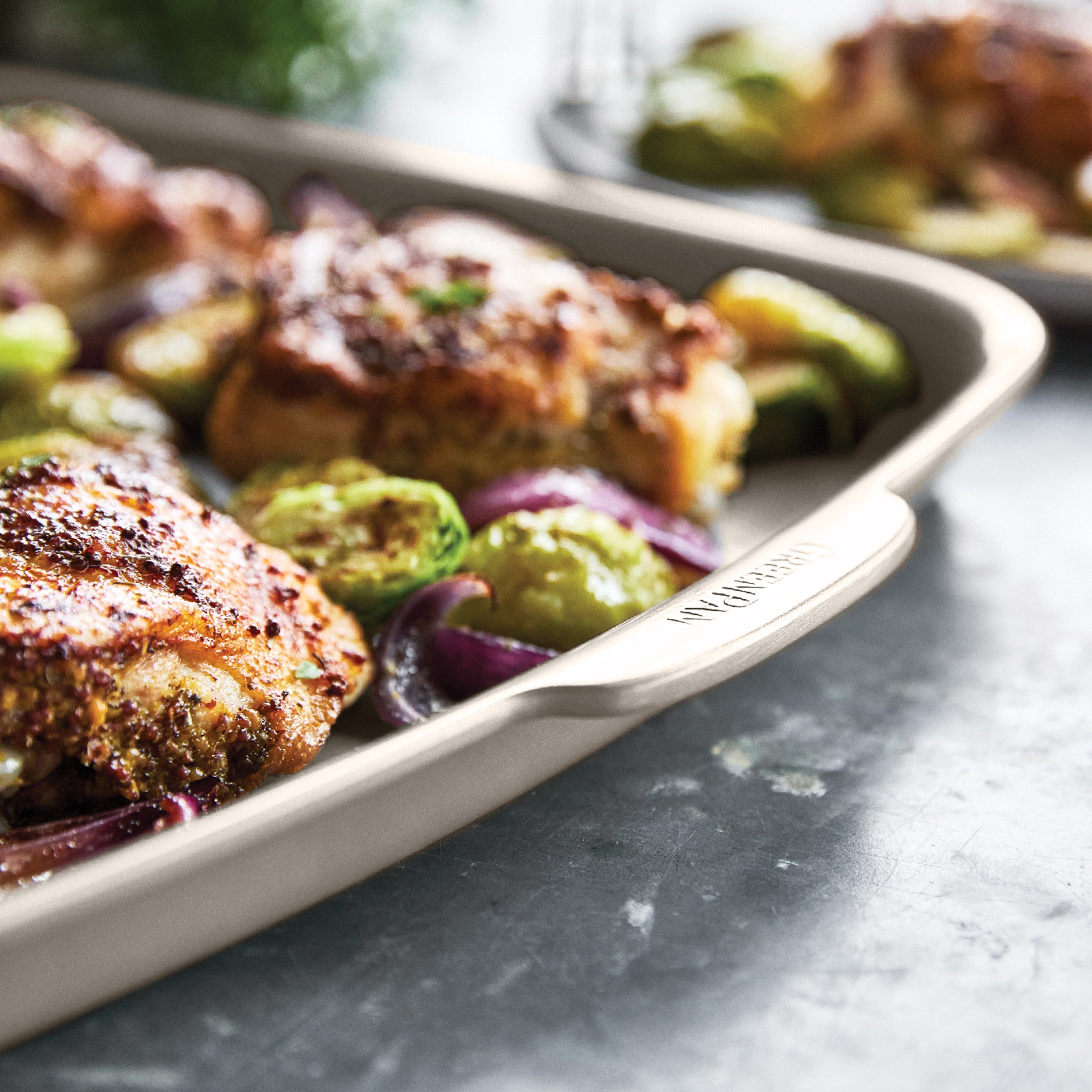 Premiere Ovenware Ceramic Nonstick 5-Piece Set | Taupe