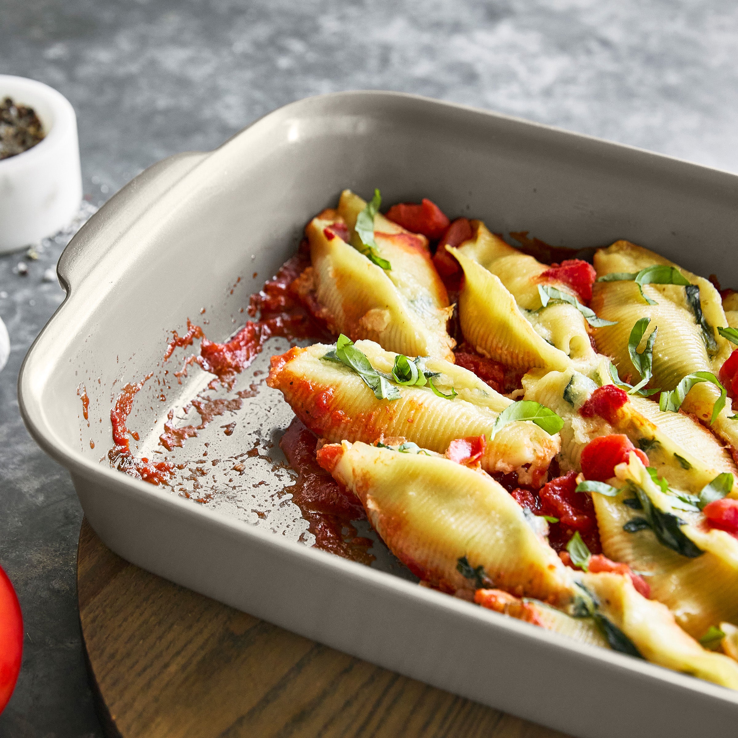 Premiere Ovenware Ceramic Nonstick 5-Piece Set | Taupe