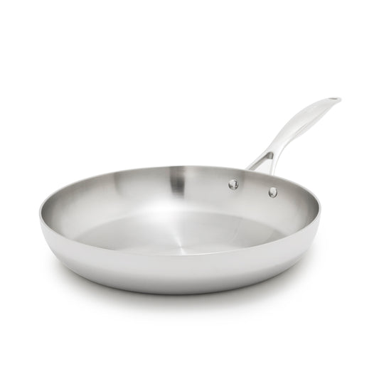 Valencia Pro Stainless Steel Uncoated 12" Frypan