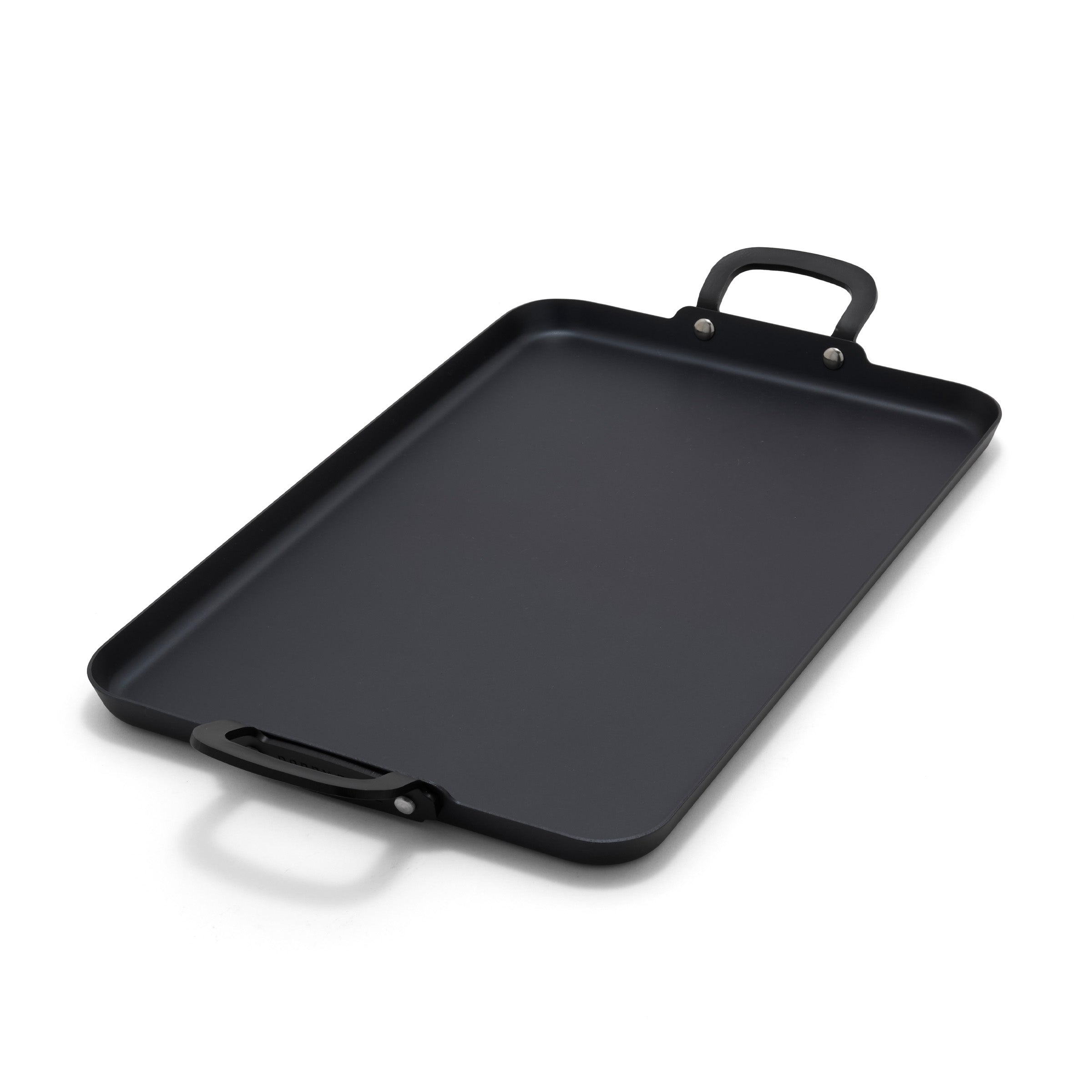 Bobby Flay by GreenPan 17" x 11" Carbon Steel Double Burner Griddle